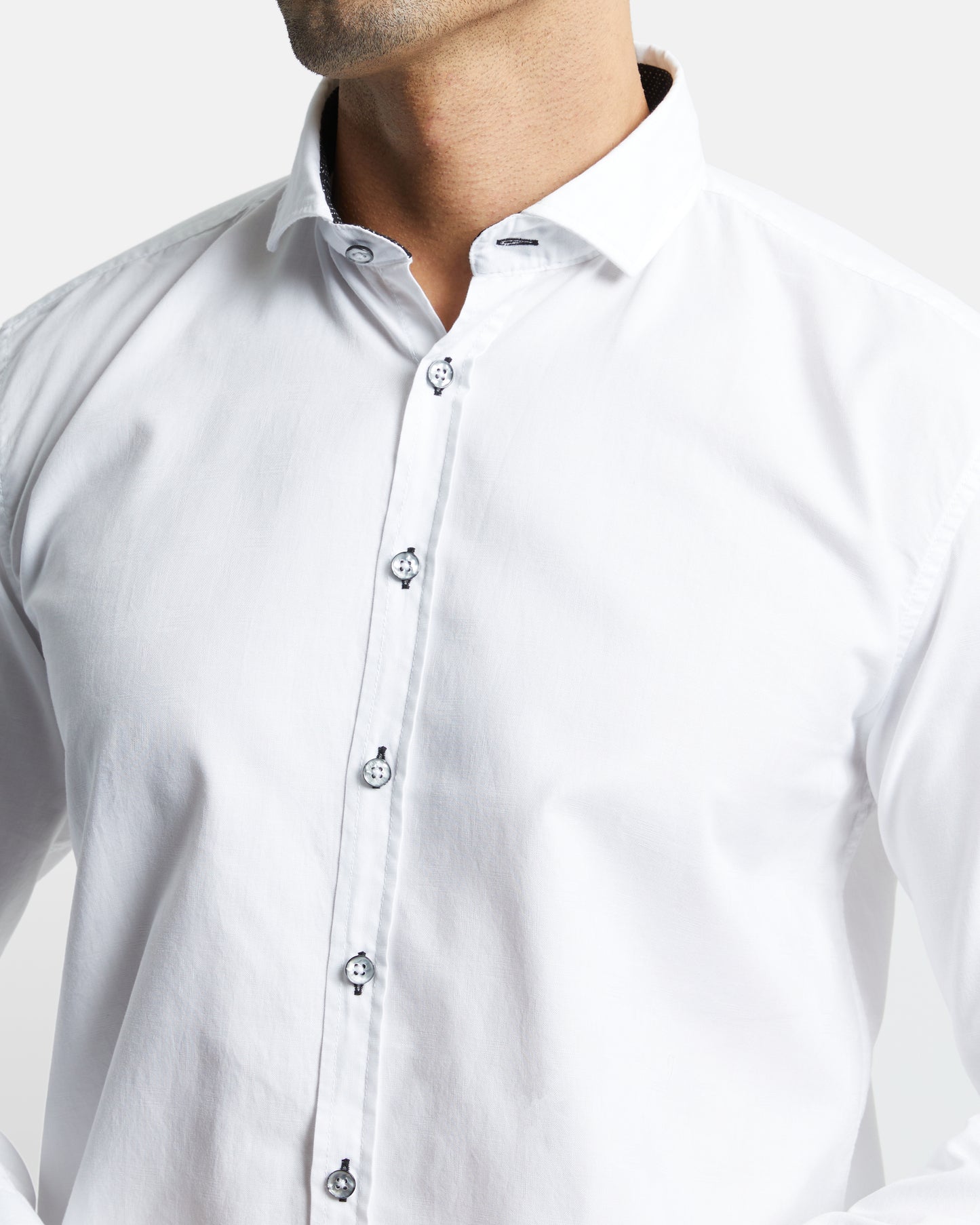 Solid Tone Regular Fit Shirt