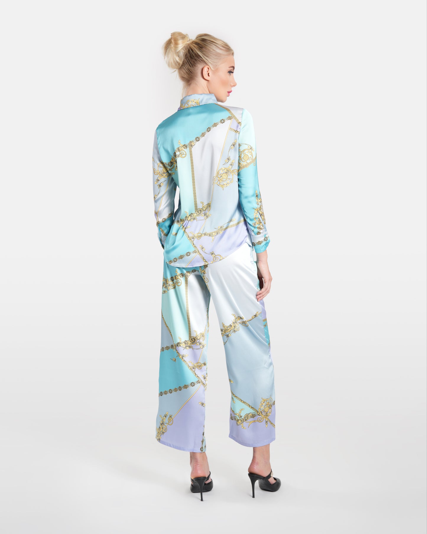 Multicolored Baroque Printed Shirt