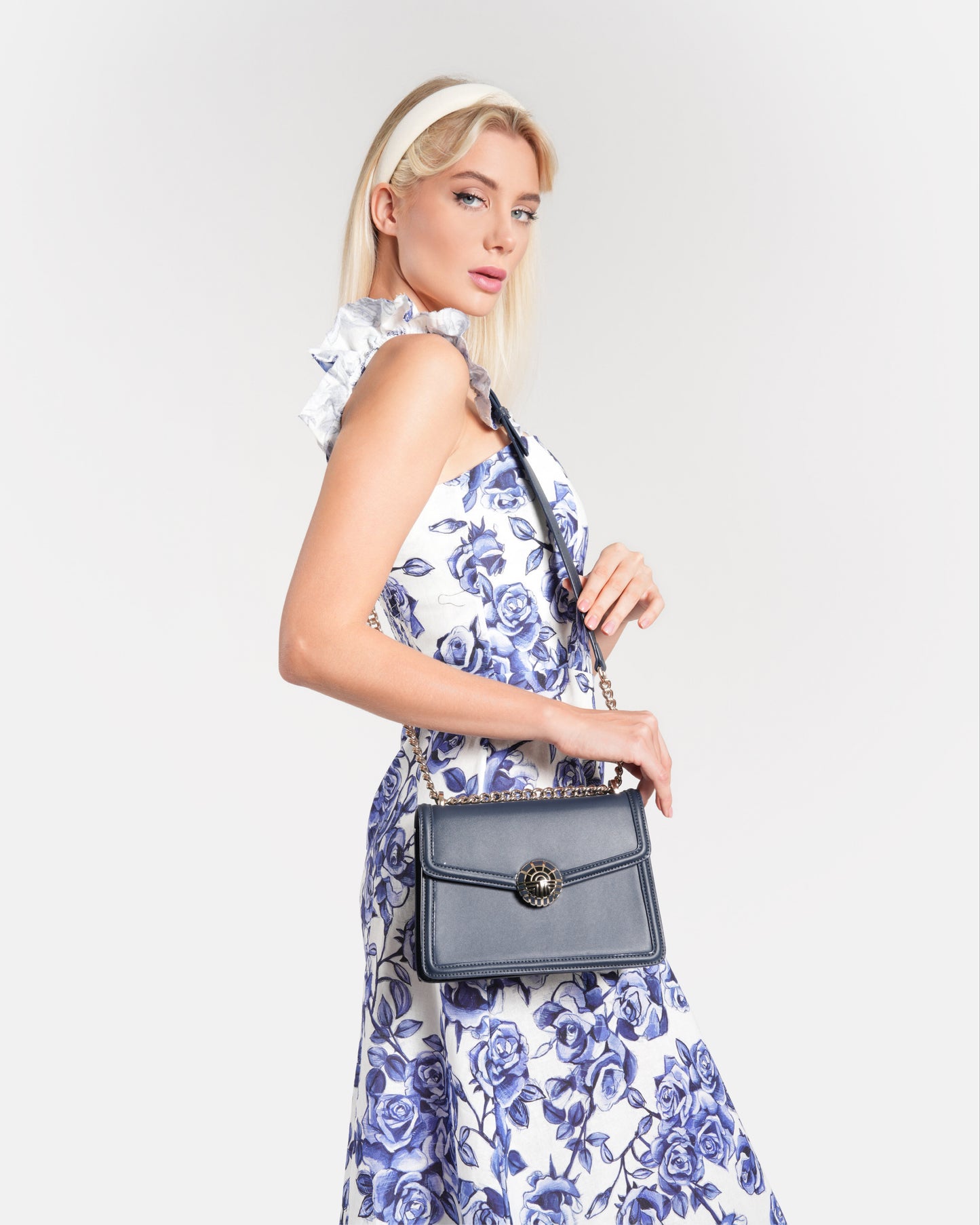 Frilled Floral Dress