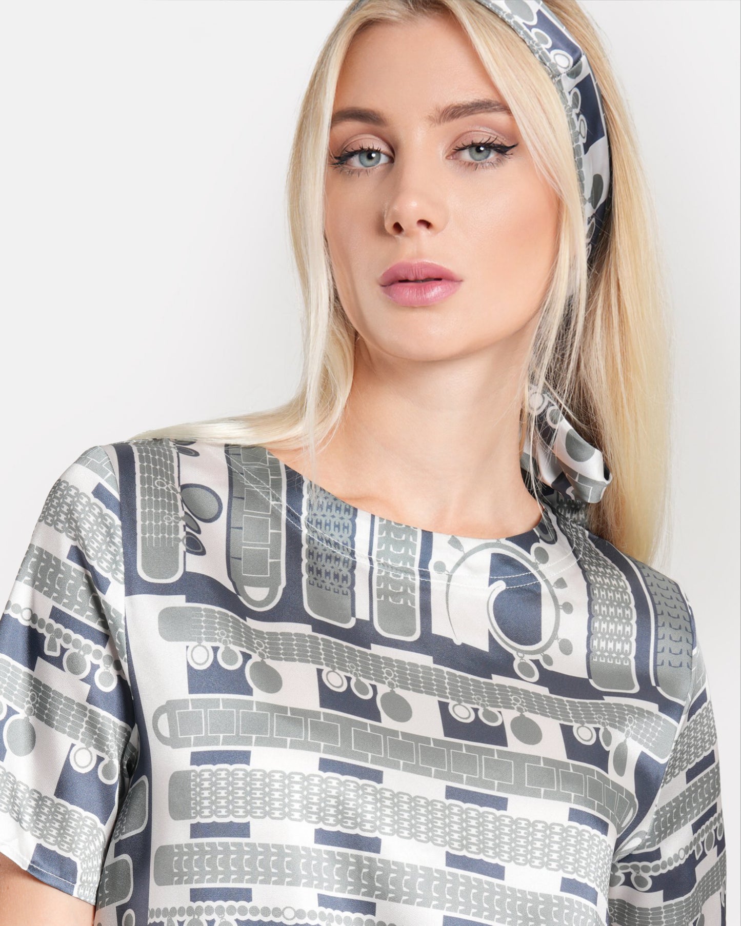 Abstract Printed Top