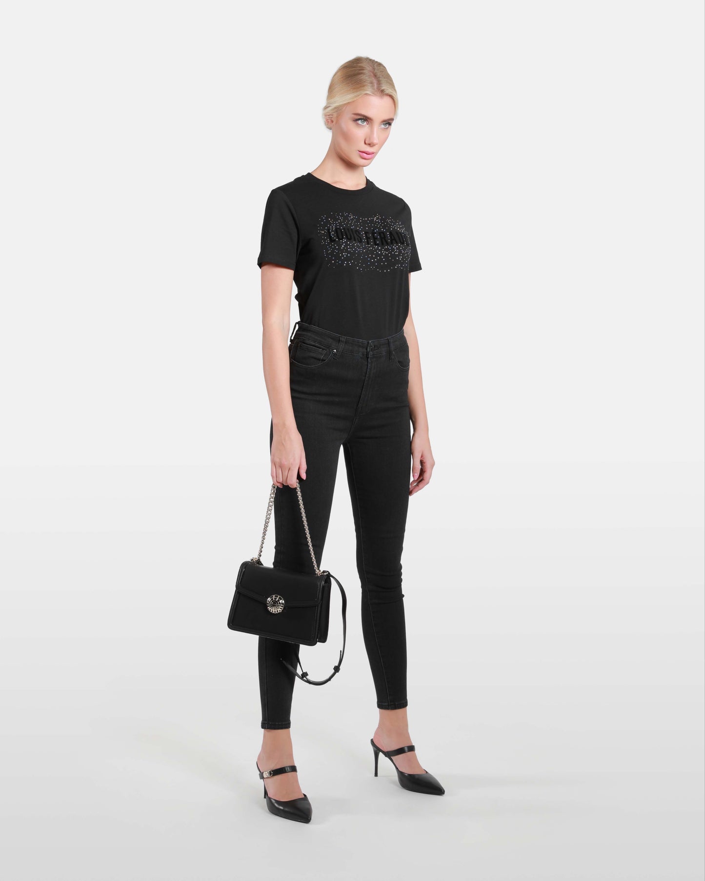 Logo Embellished T-Shirt