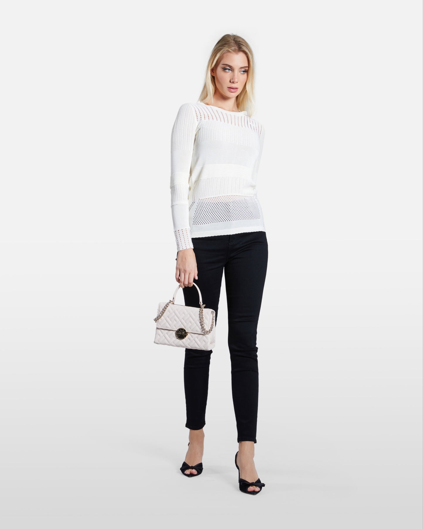 Laser Cut Knitted Top