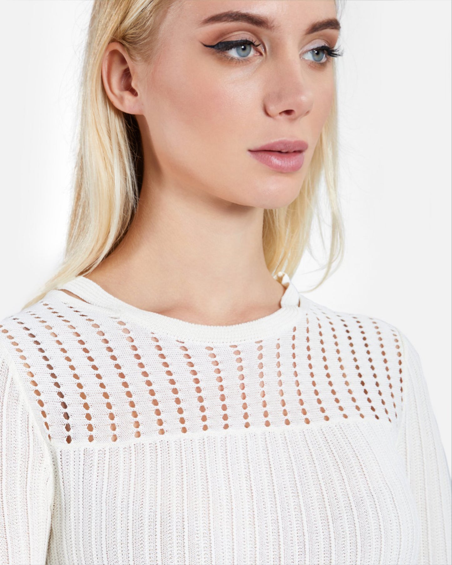 Laser Cut Knitted Top
