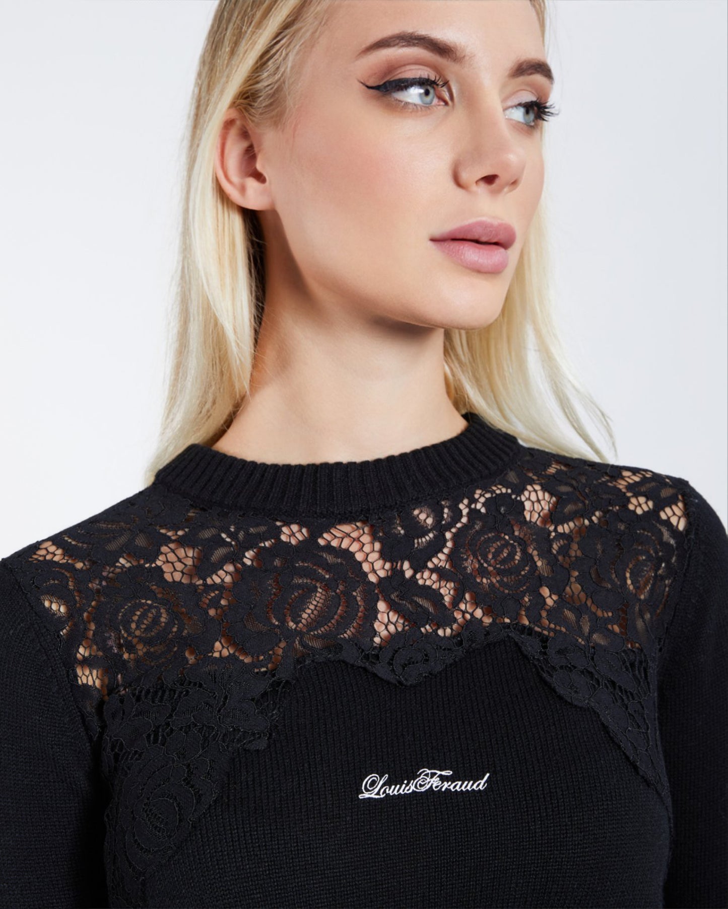 Laced Long Sleeve Top