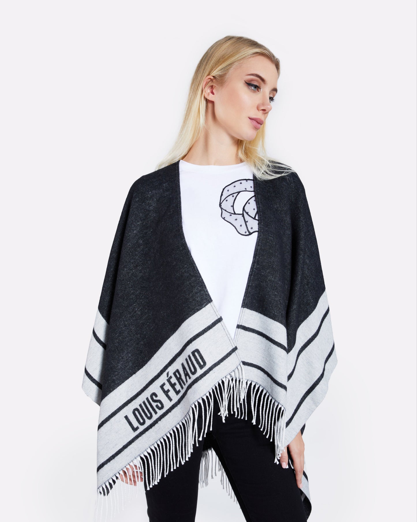 Monochrome Brand Detailed Poncho