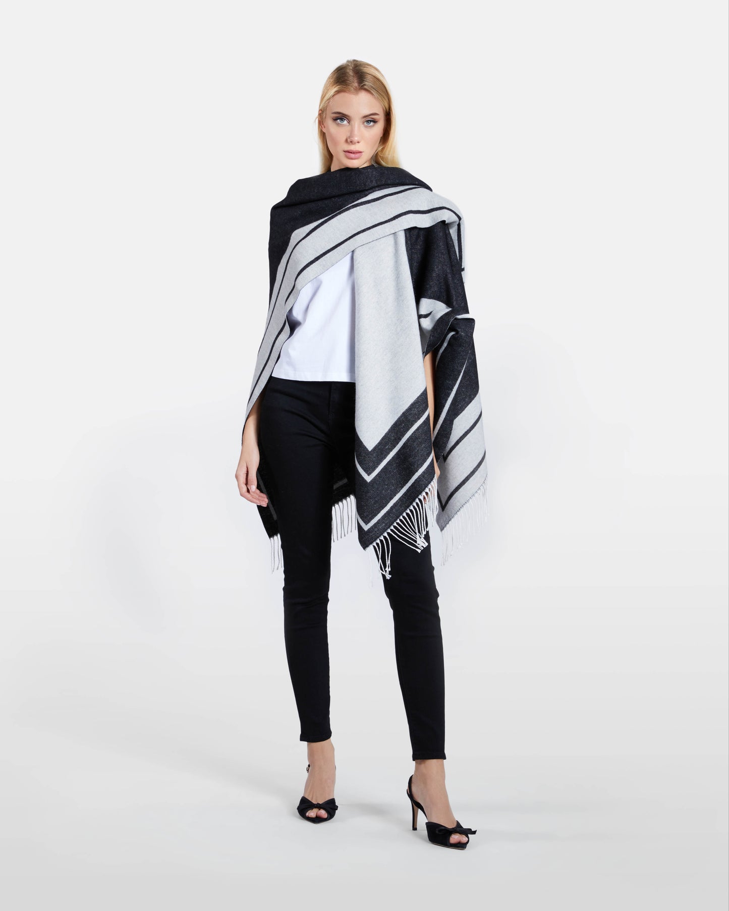Monochrome Brand Detailed Poncho