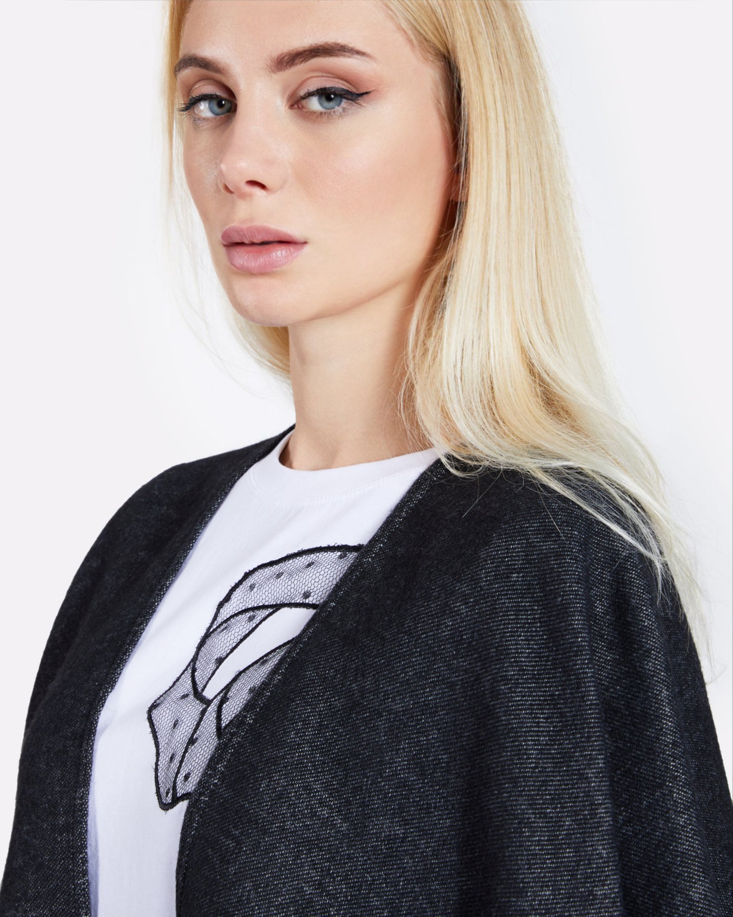 Monochrome Brand Detailed Poncho
