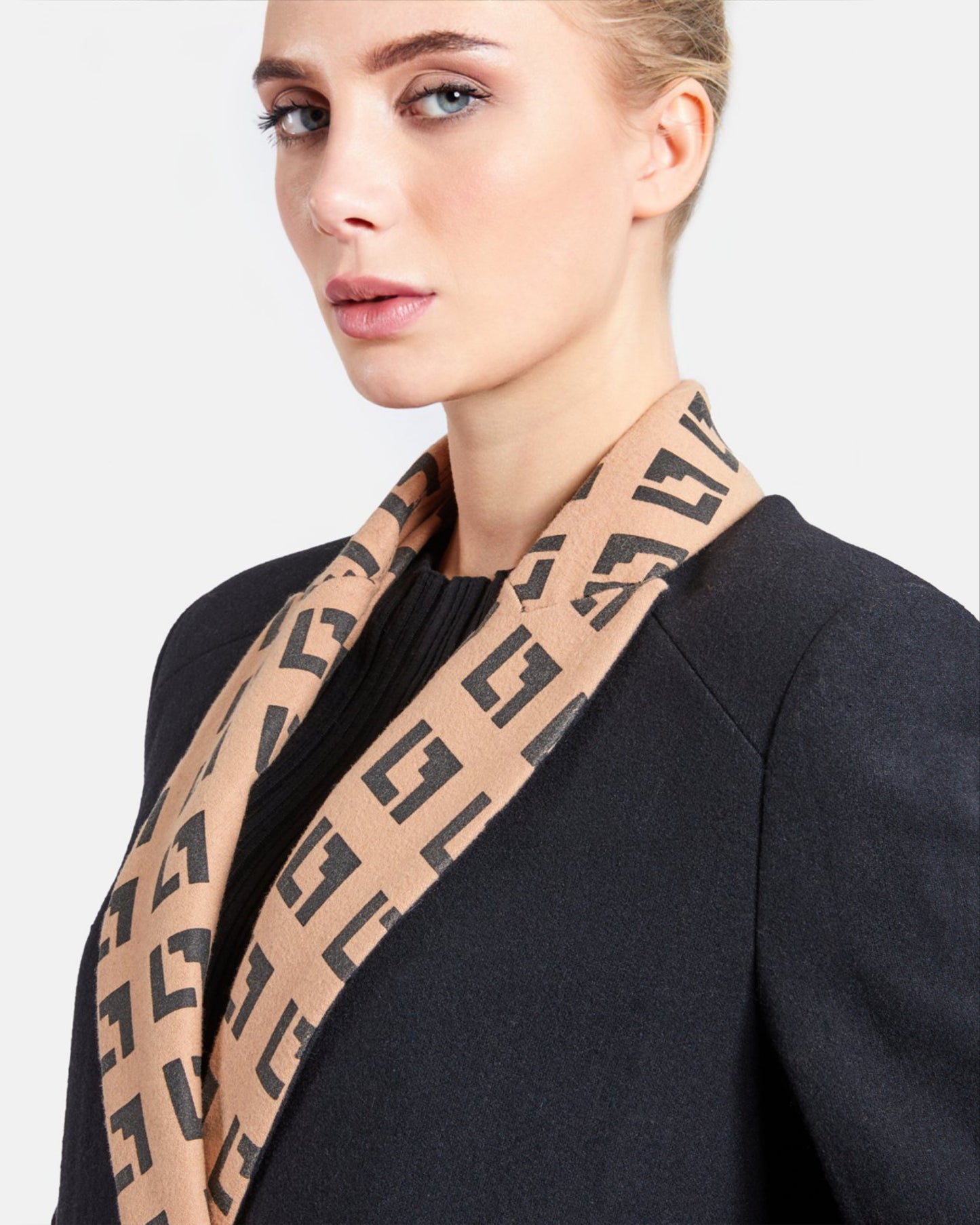 Patterned Inner Coat