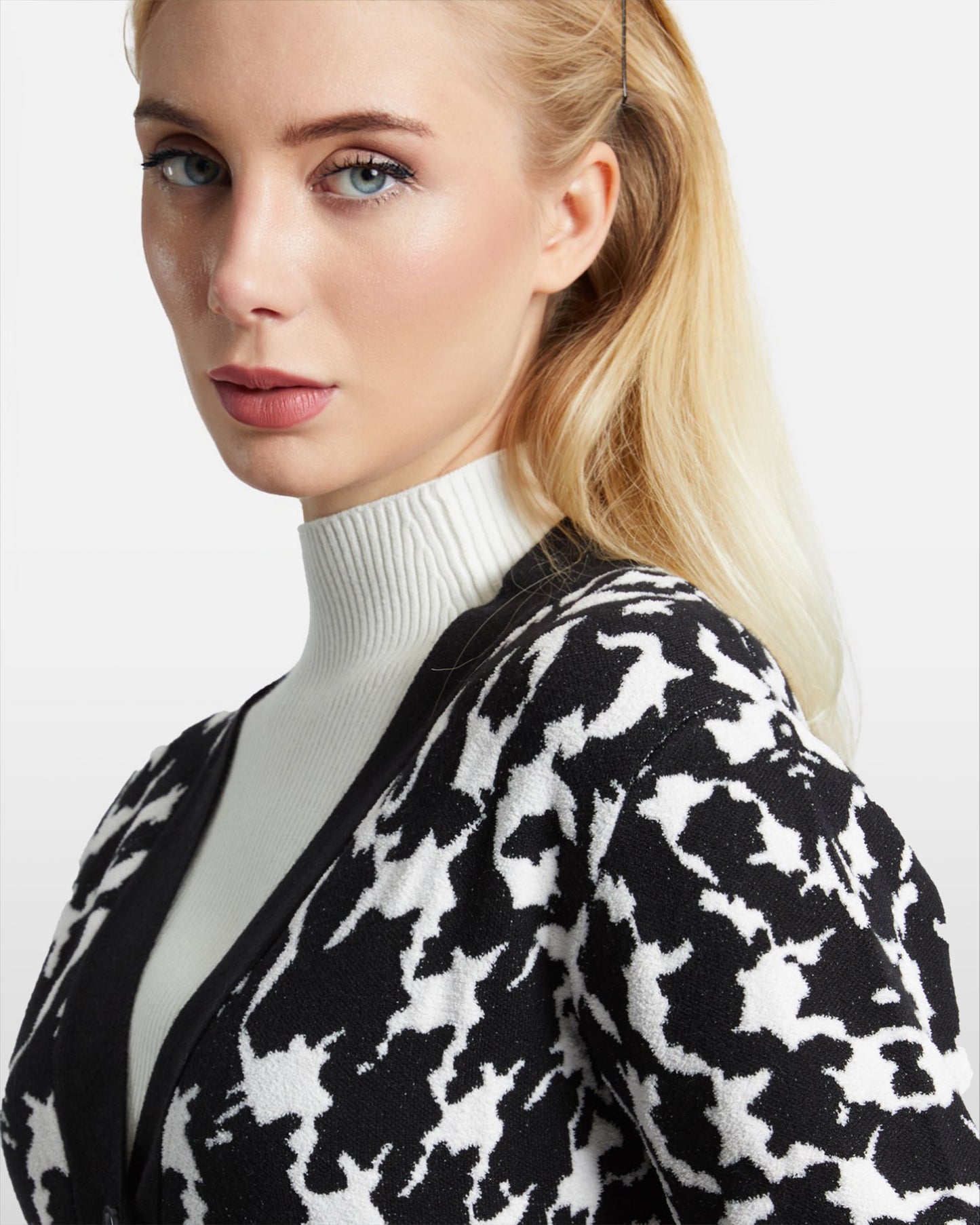 Houndstooth Cardigan