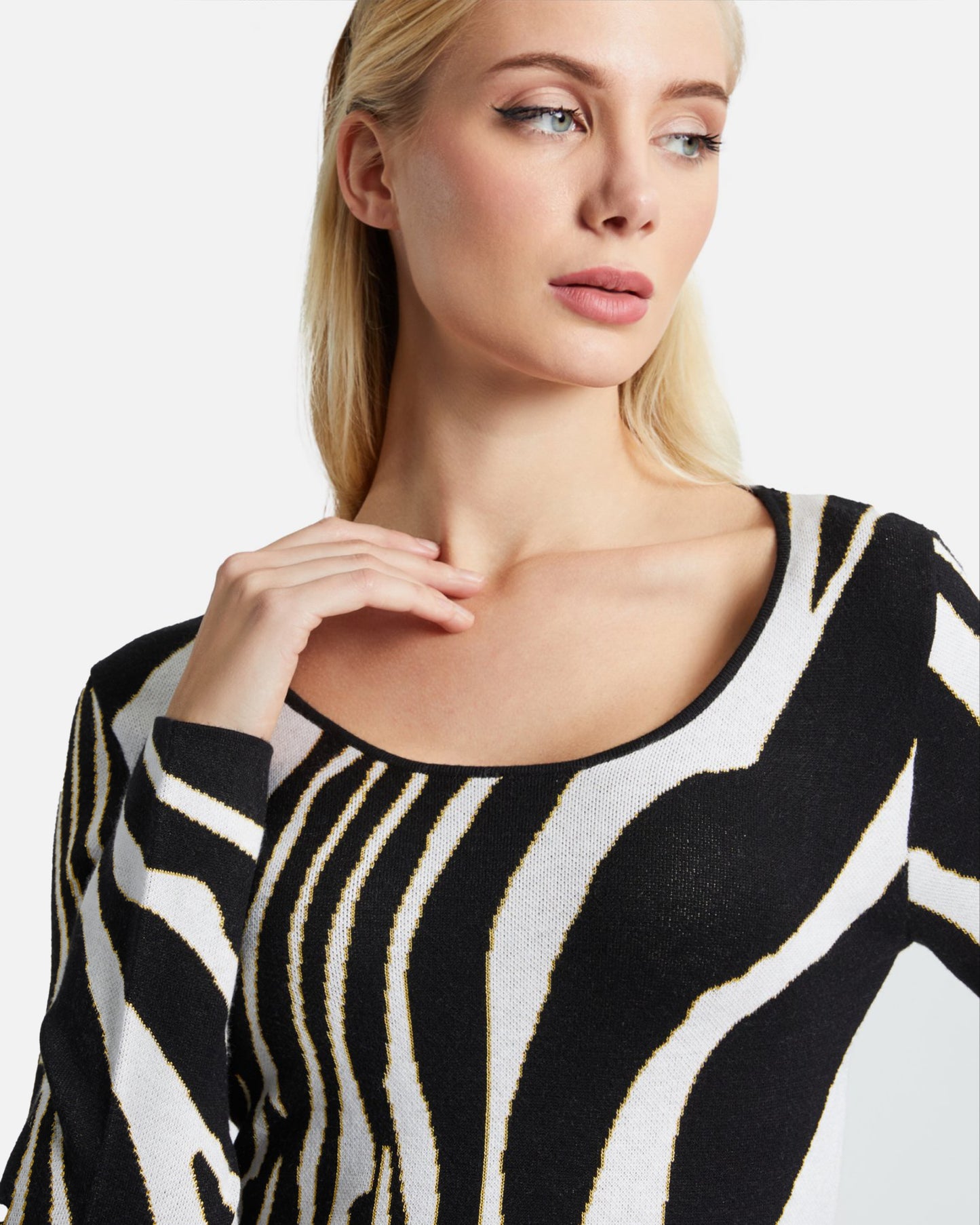 Zebra Midi Dress