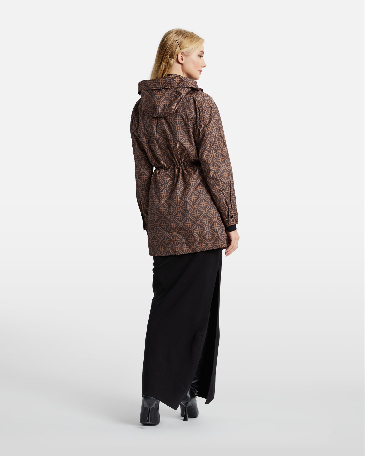 Patterned Raincoat