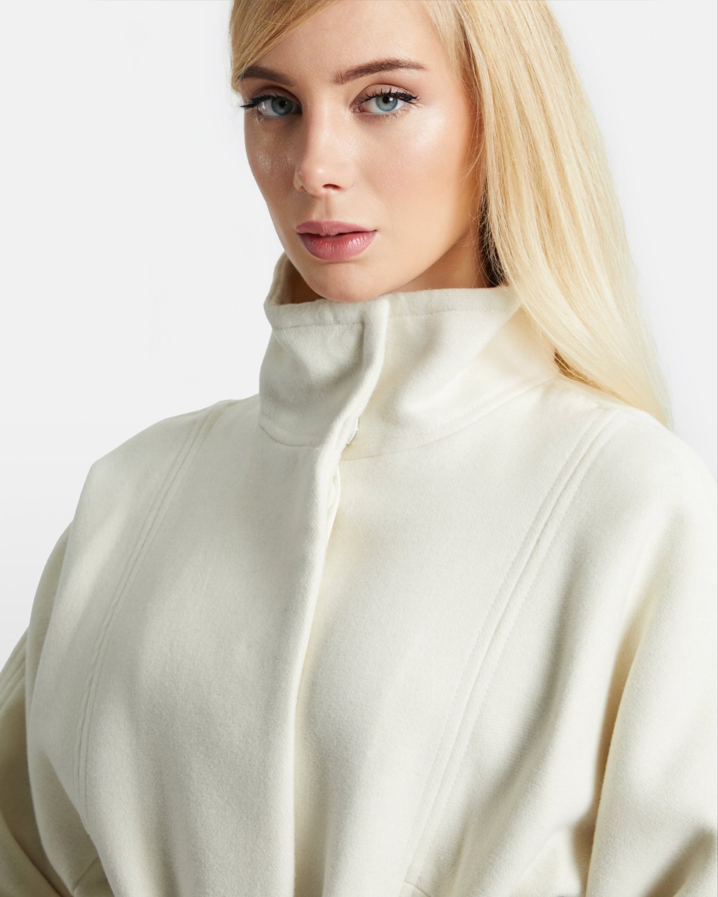 High Neckline Overcoat