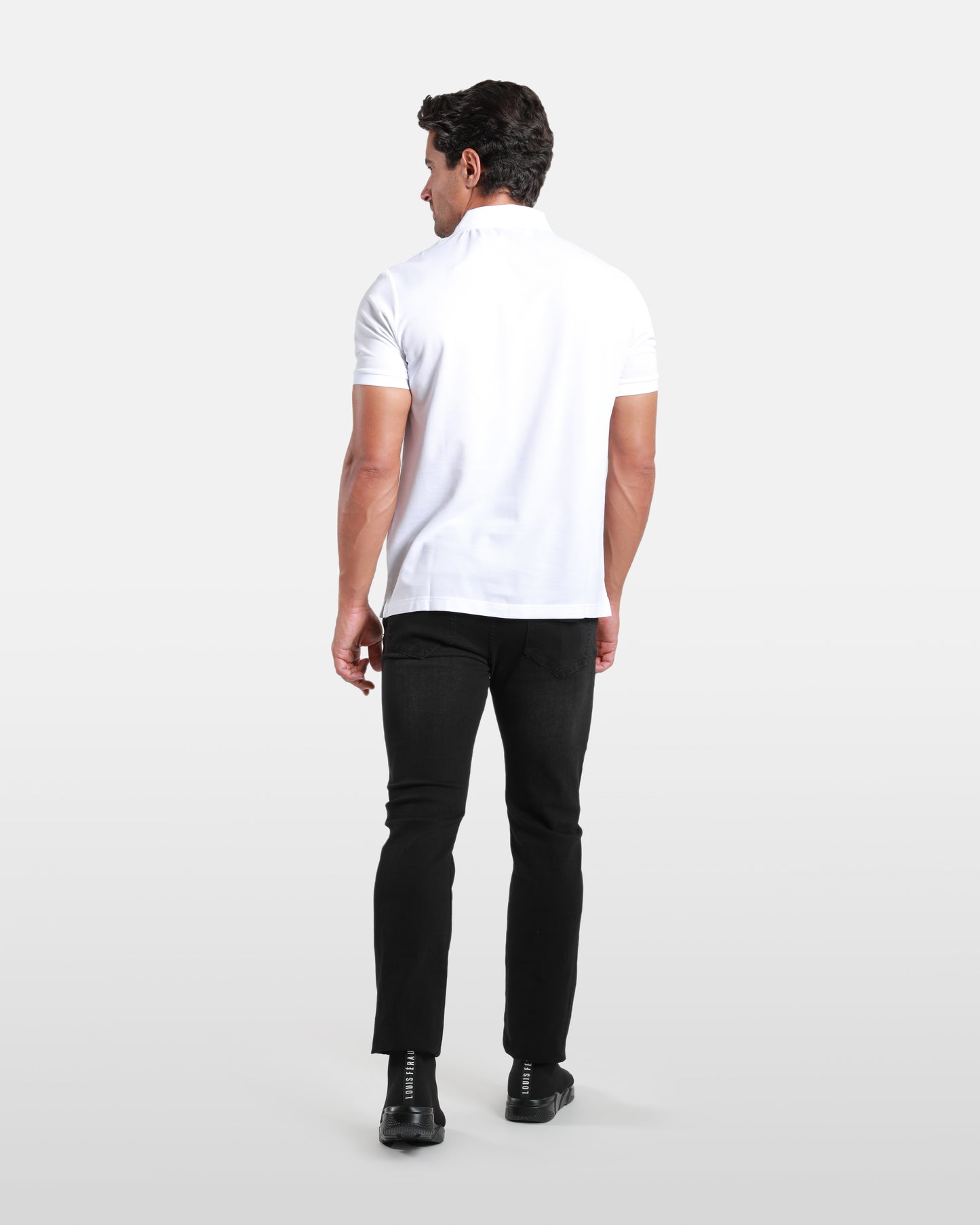 Classic Cotton Polo Shirt with Embroidery
