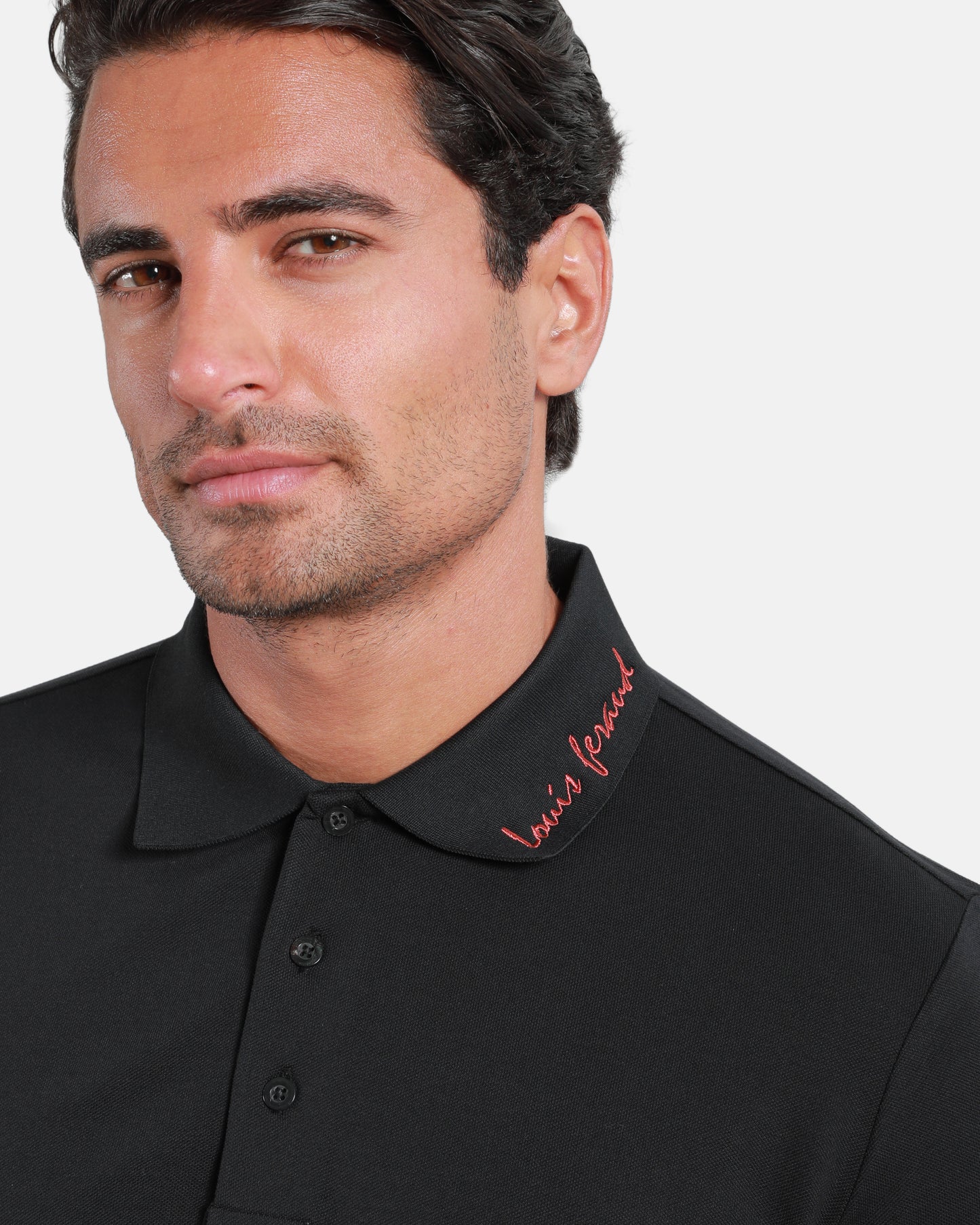 Classic Cotton Polo Shirt with Embroidery