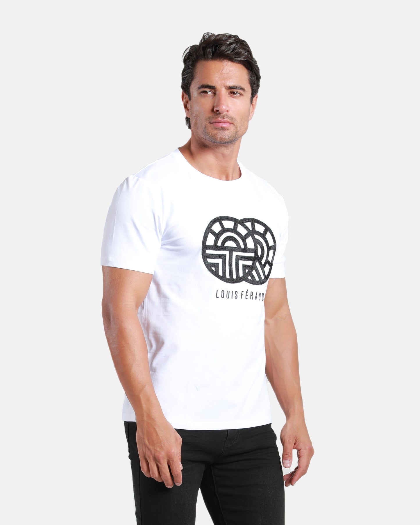 Logo Embroidered T- Shirt