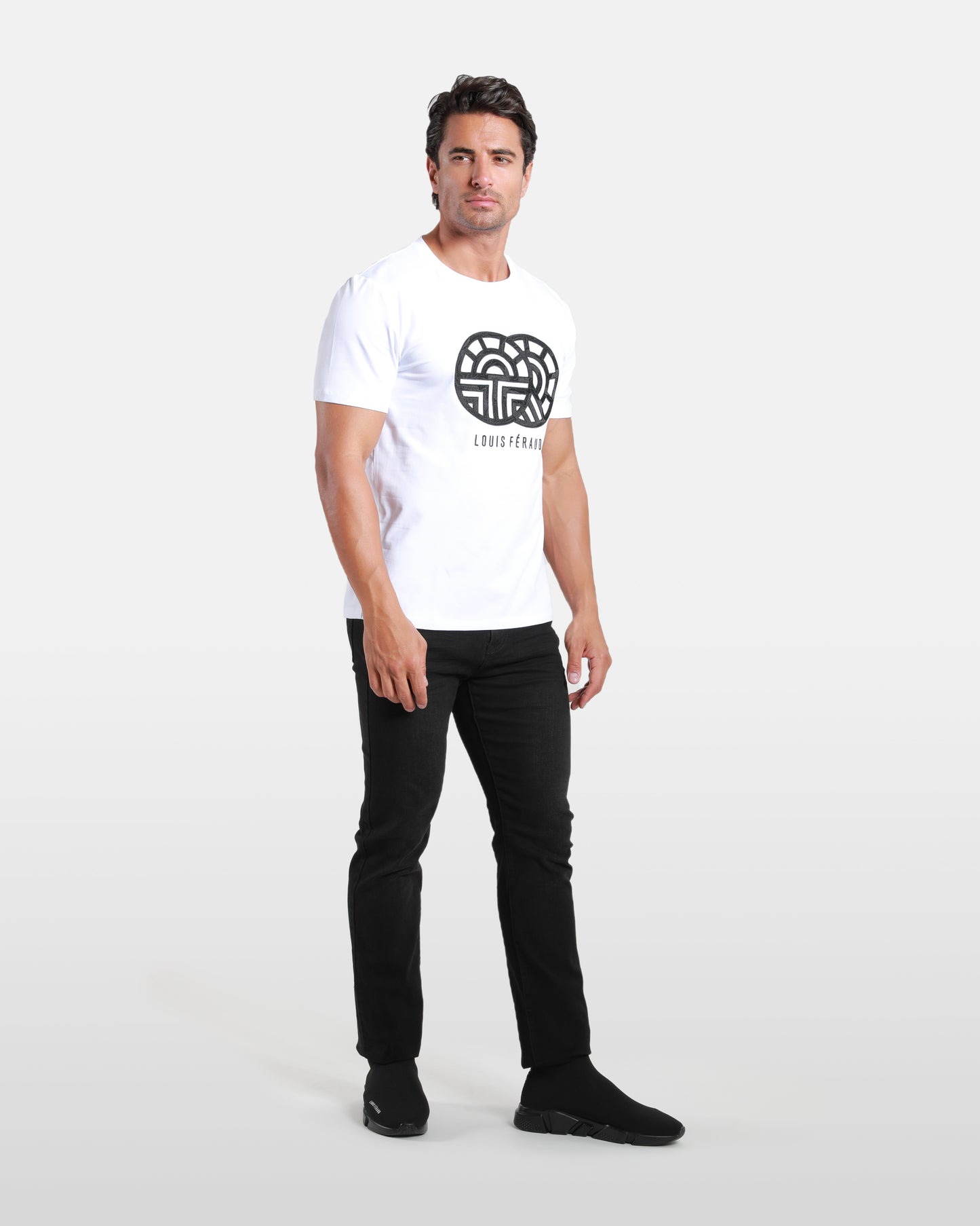 Logo Embroidered T- Shirt