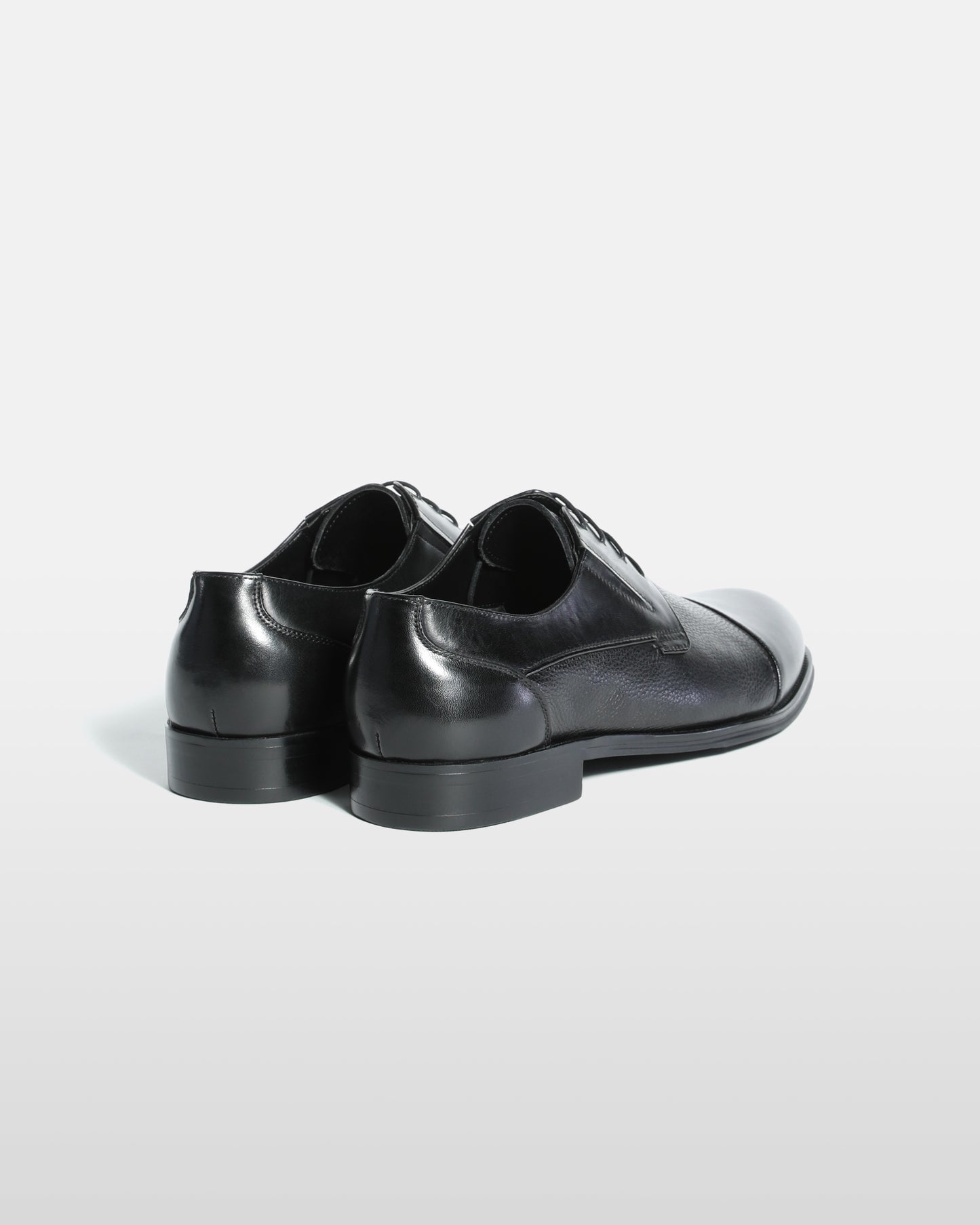 Monochrome Lace Up Formal Shoes