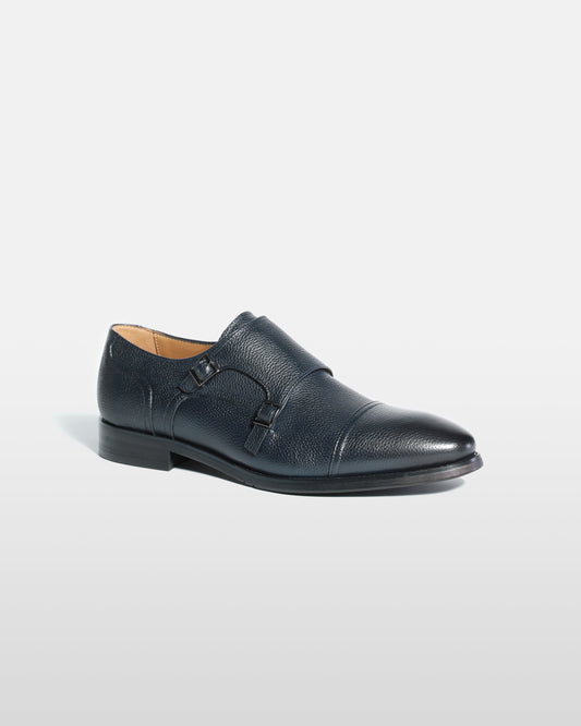 Monochrome Monk Formal Shoes