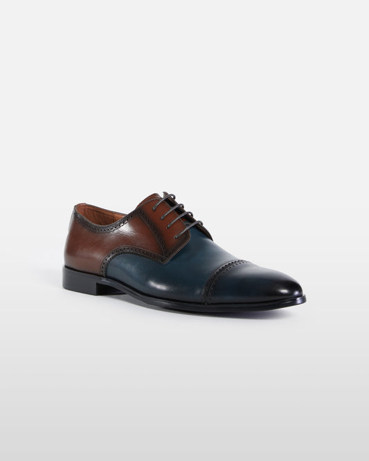 Two-Tone Lace Up Formal Shoes