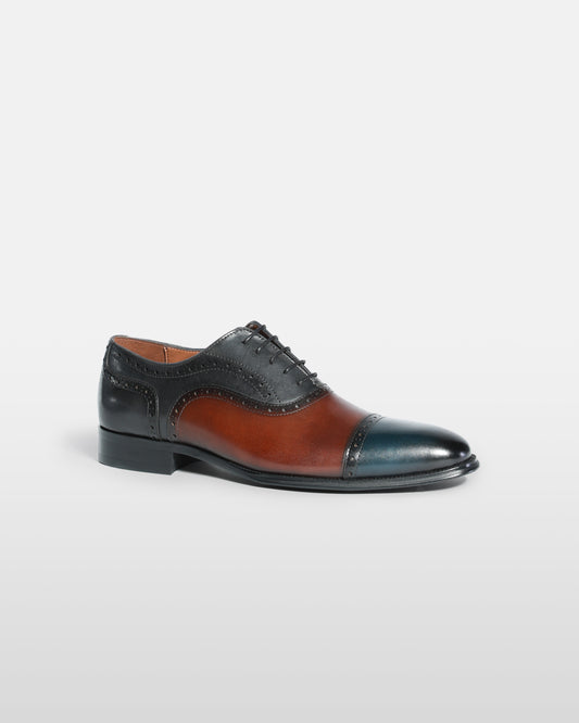 Tri-Tone Lace Up Formal Shoes