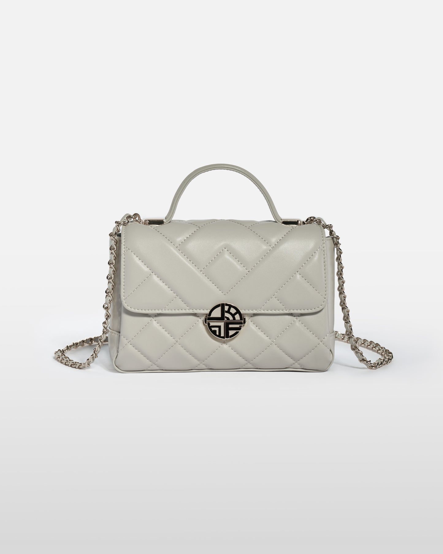Monogram Quilted Shoulder Bag