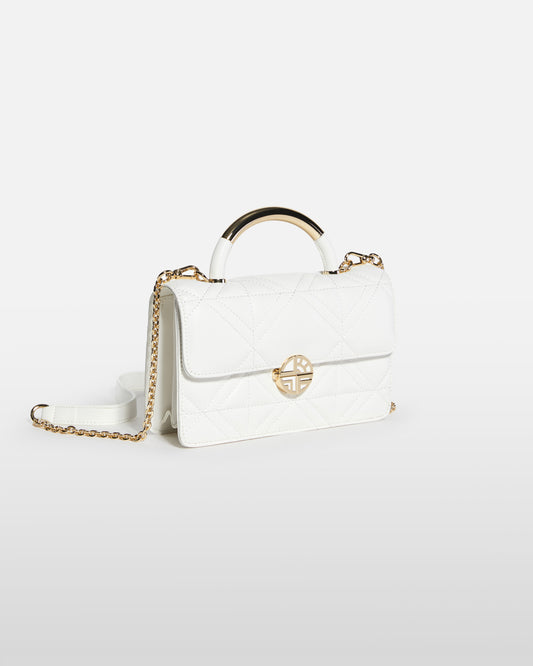 Luma Quilted Convertible Nappa Bag