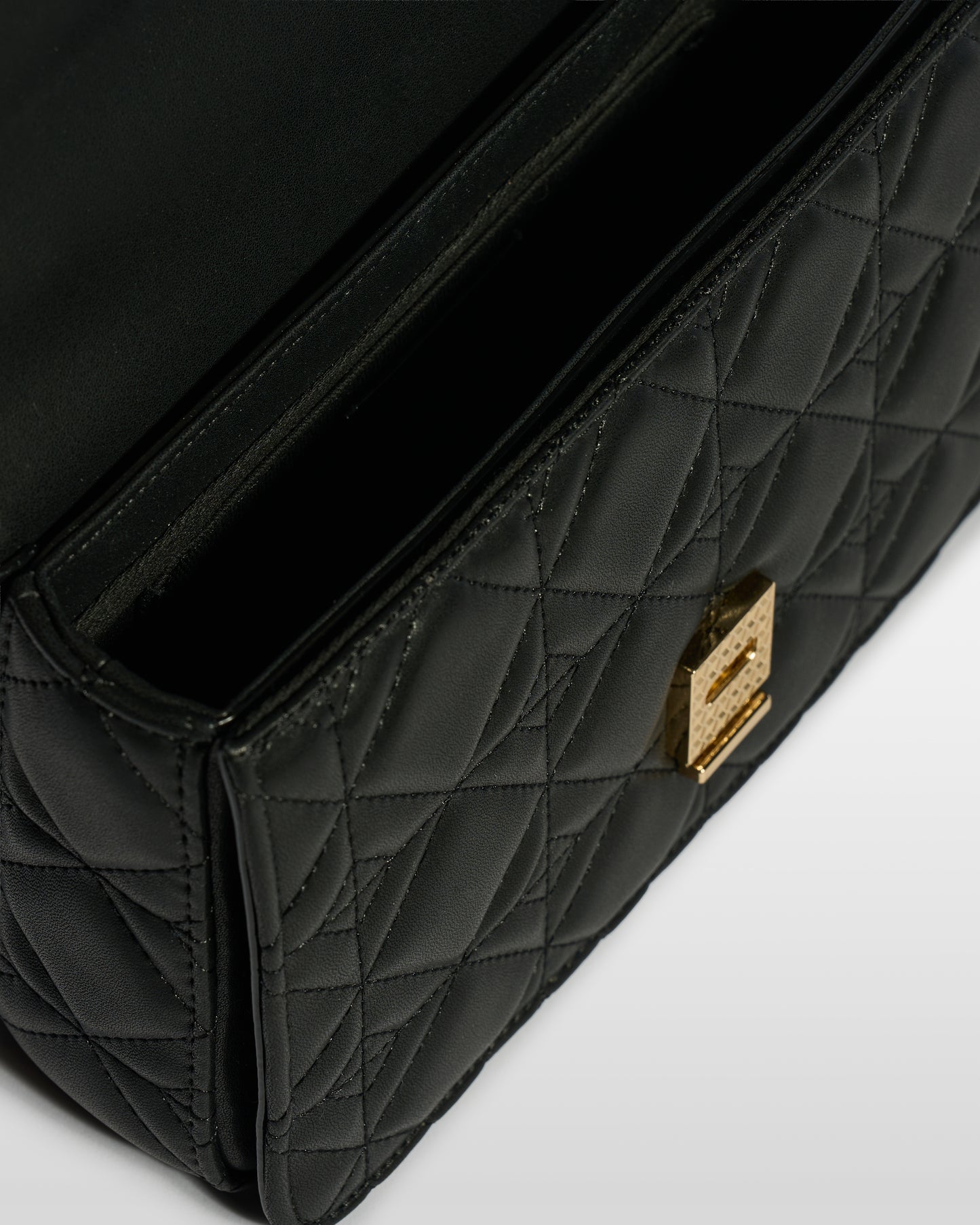 Soft-Grain Couture Bag