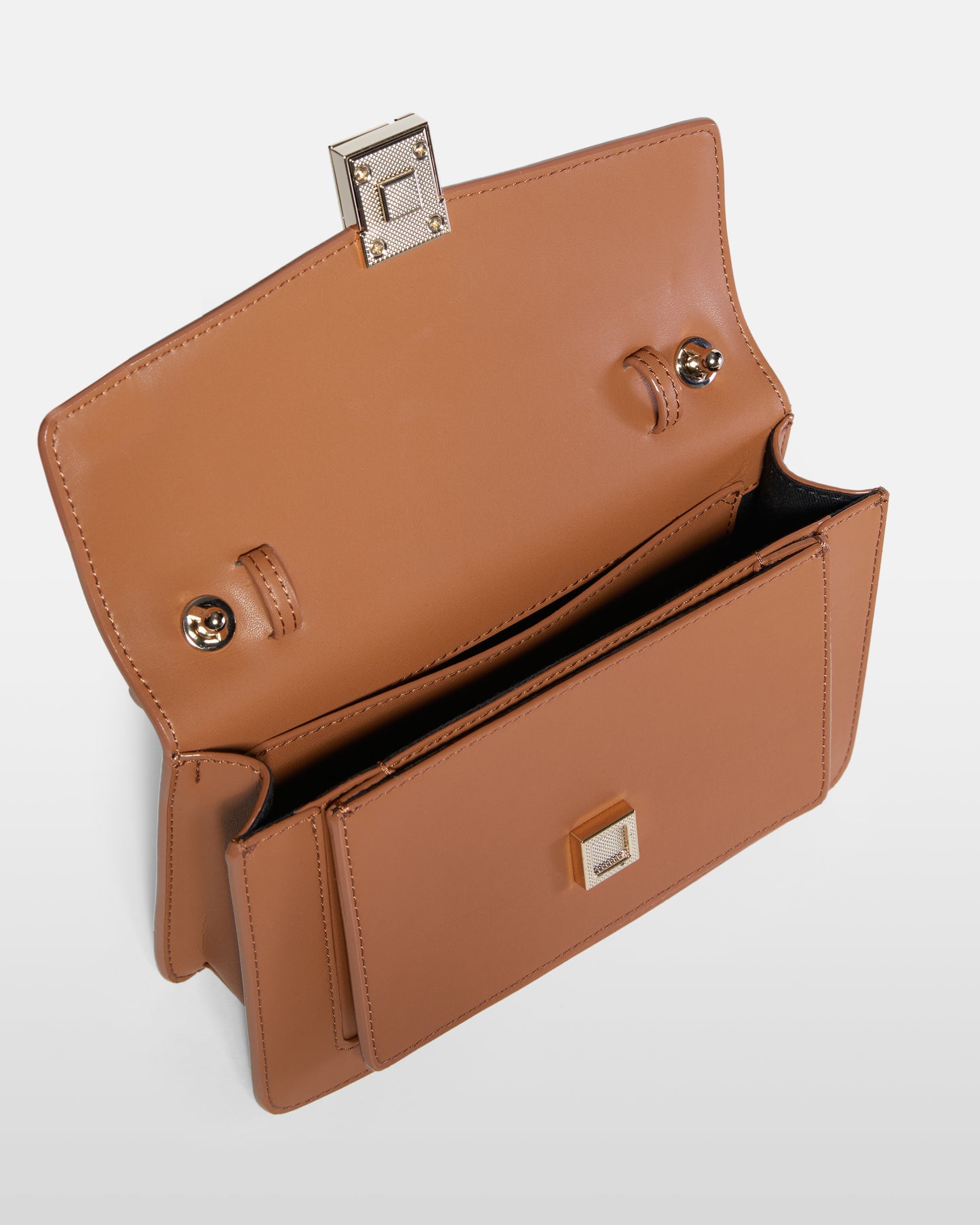 Smooth Leather Crossbody Bag
