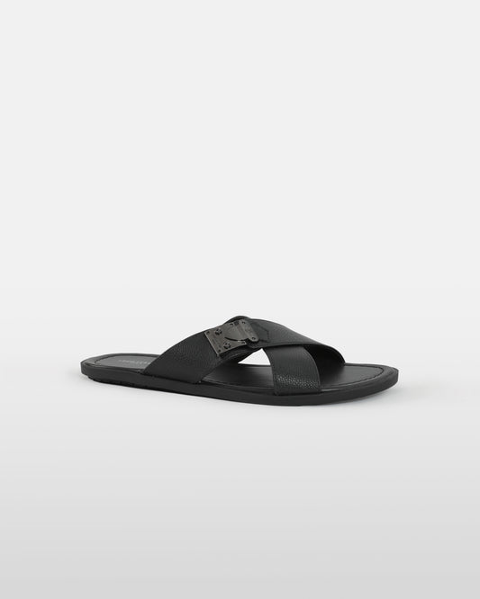 Cross-over Leather Sandals