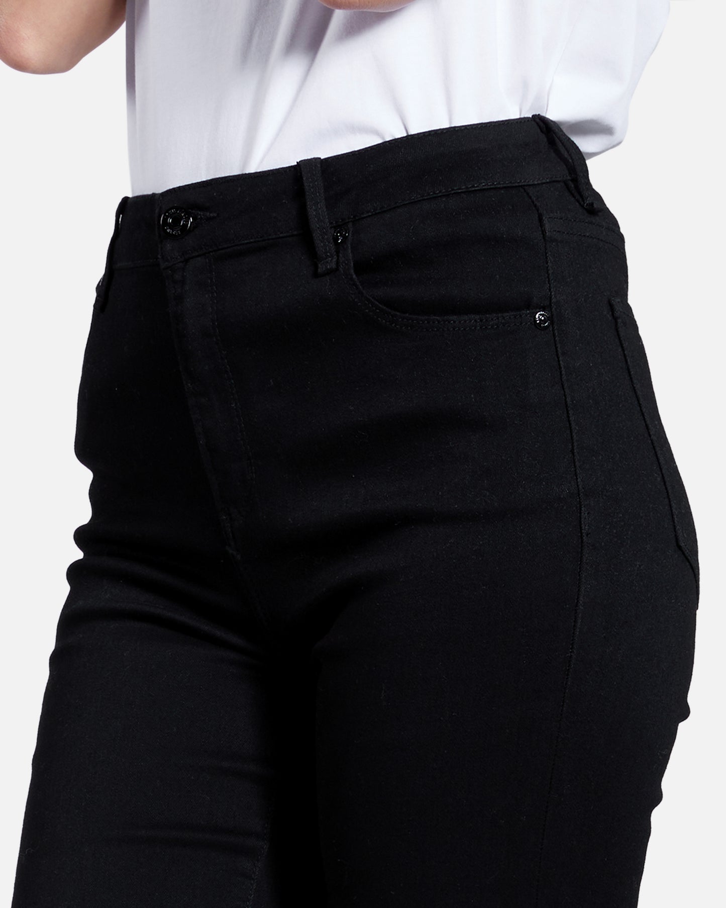 Solid Tone Skinny Jeans