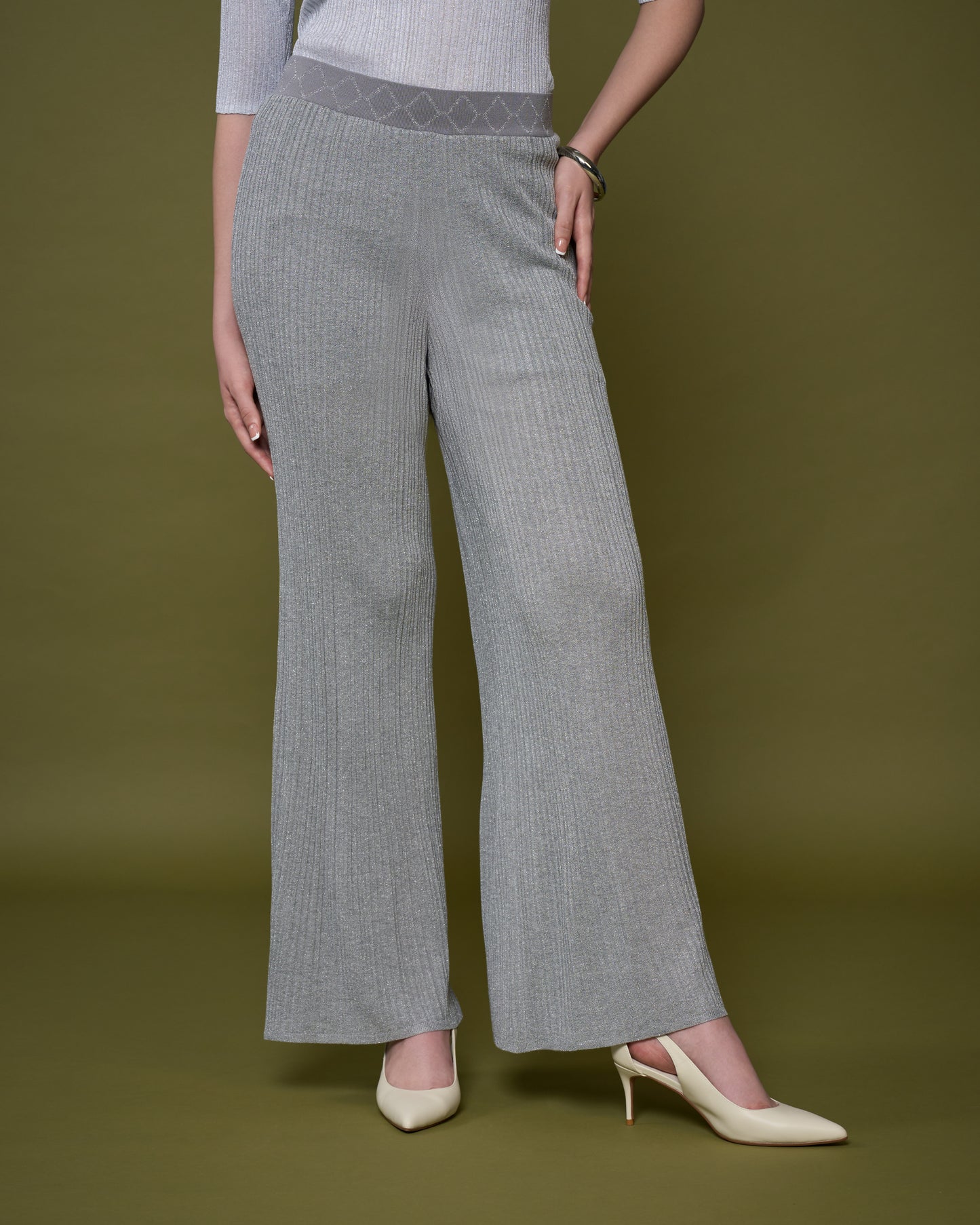 Ribbed Knit Pants