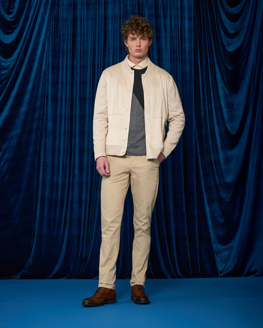 Dual-Textured Jacket