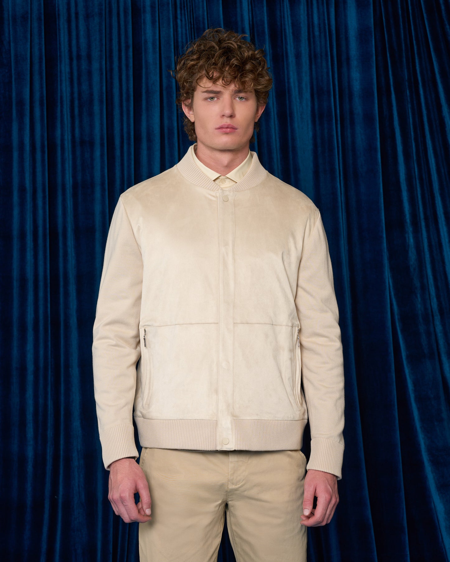 Dual-Textured Jacket