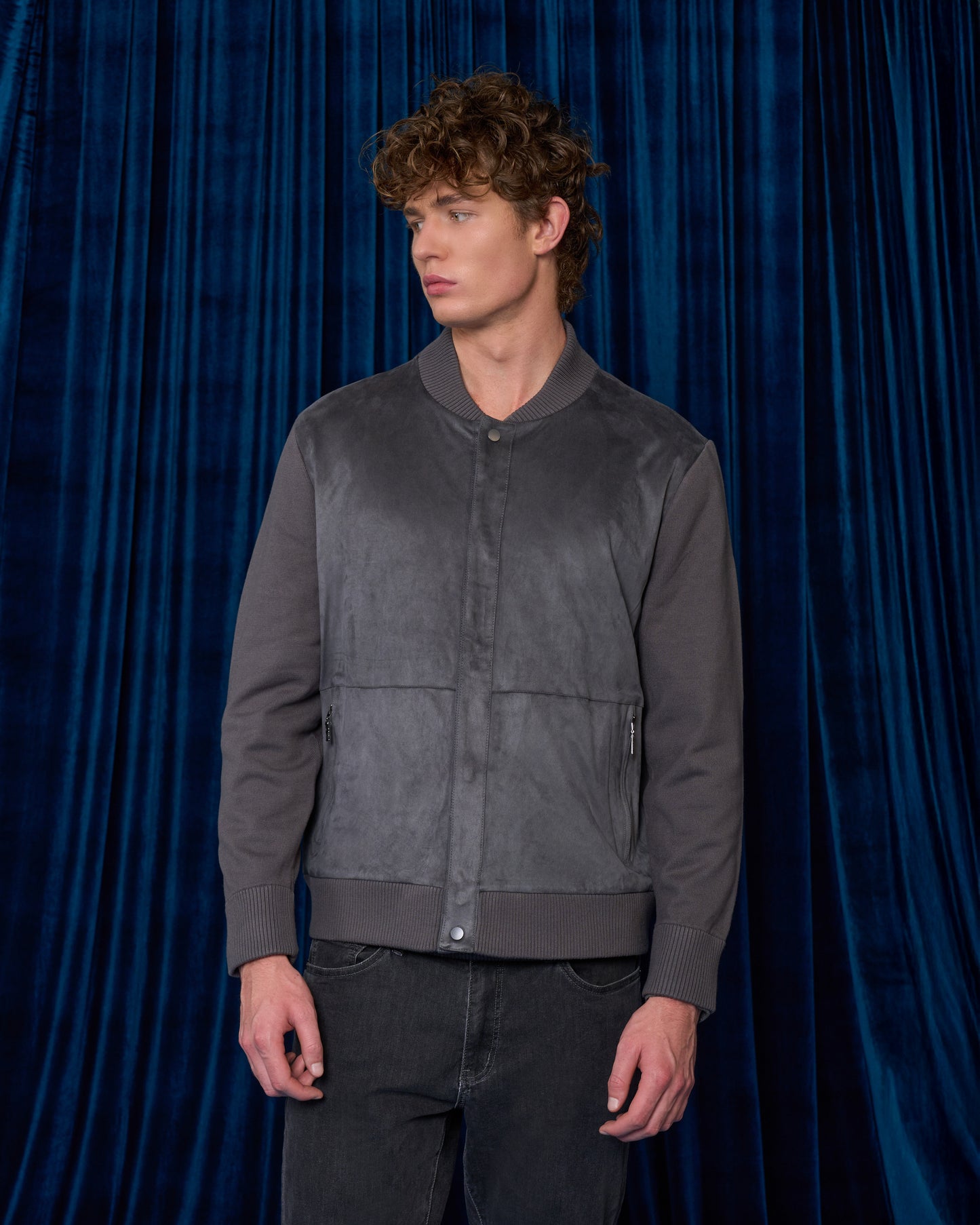 Dual-Textured Jacket