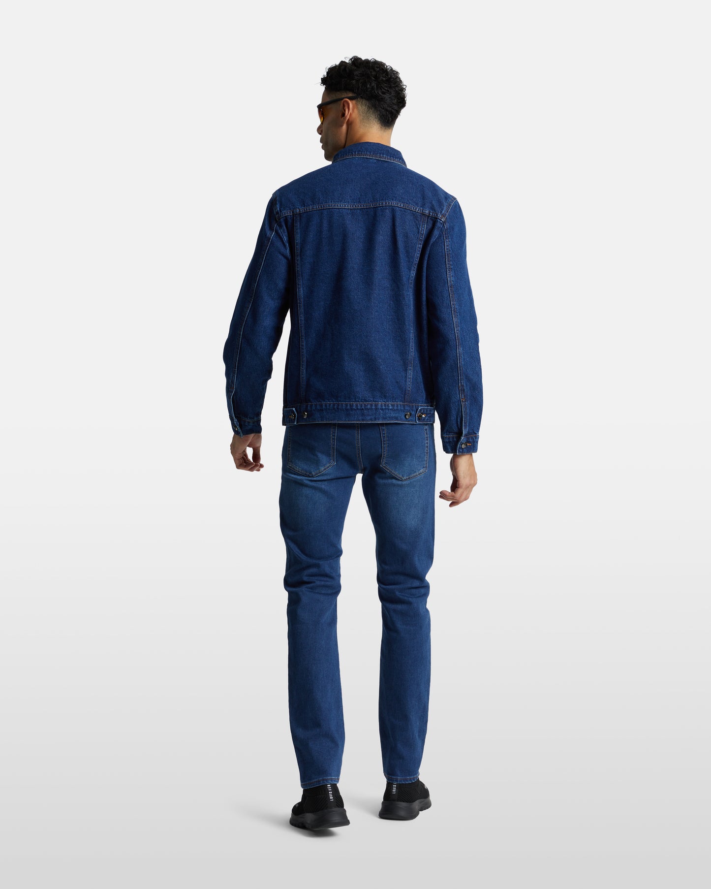 Solid Tone Denim Jacket