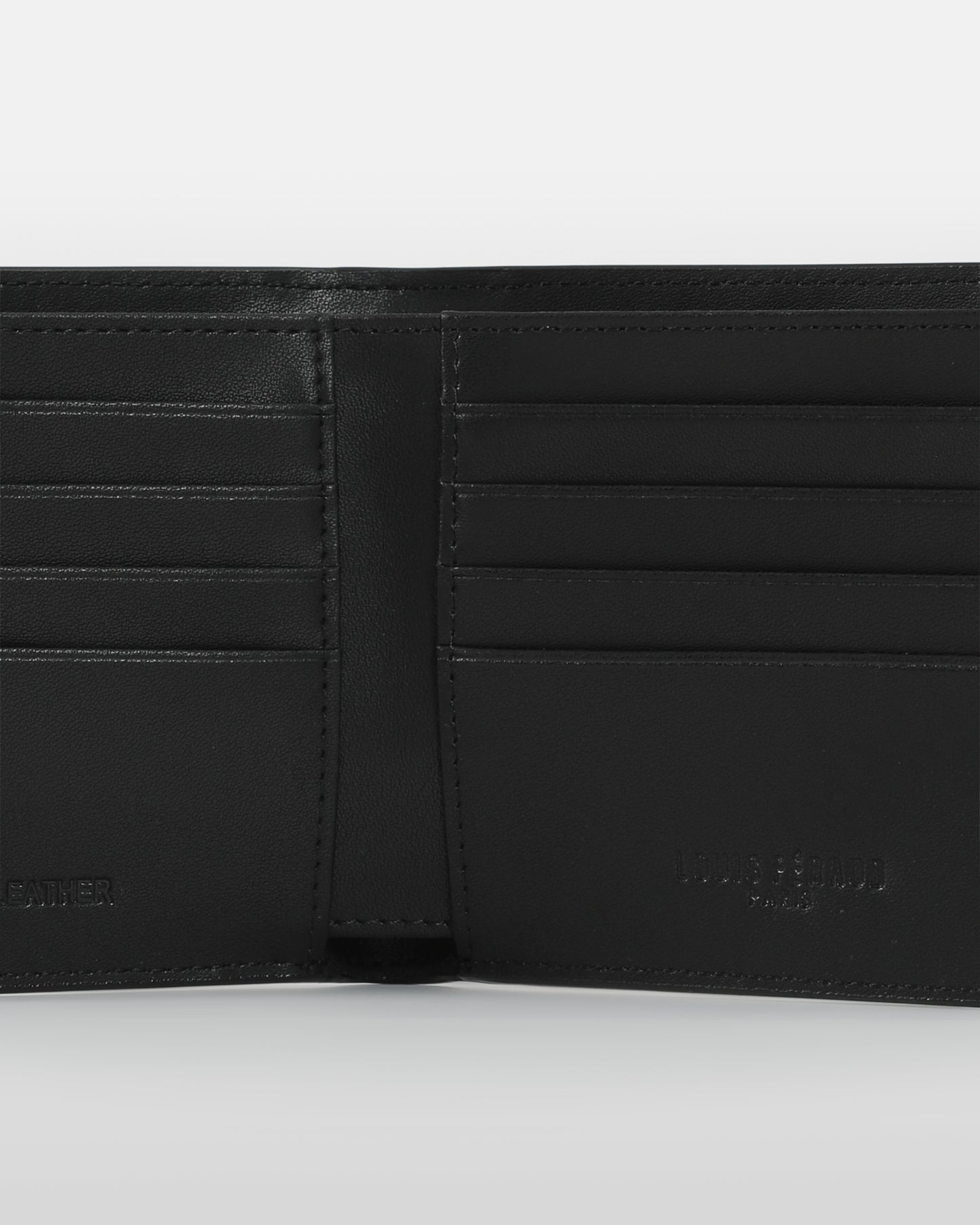 Logo Bi-Fold Leather Wallet