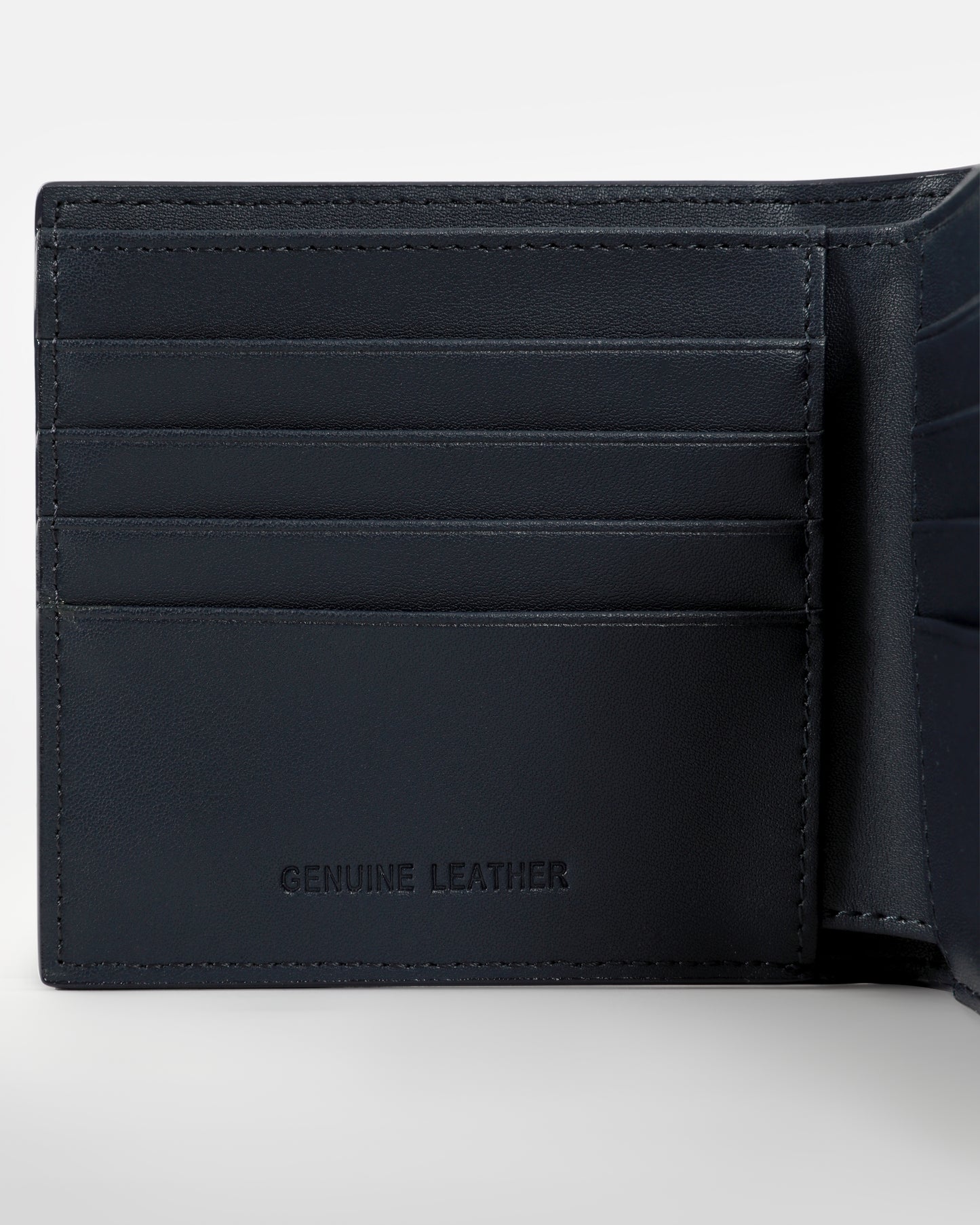 Logo Bi-Fold Leather Wallet
