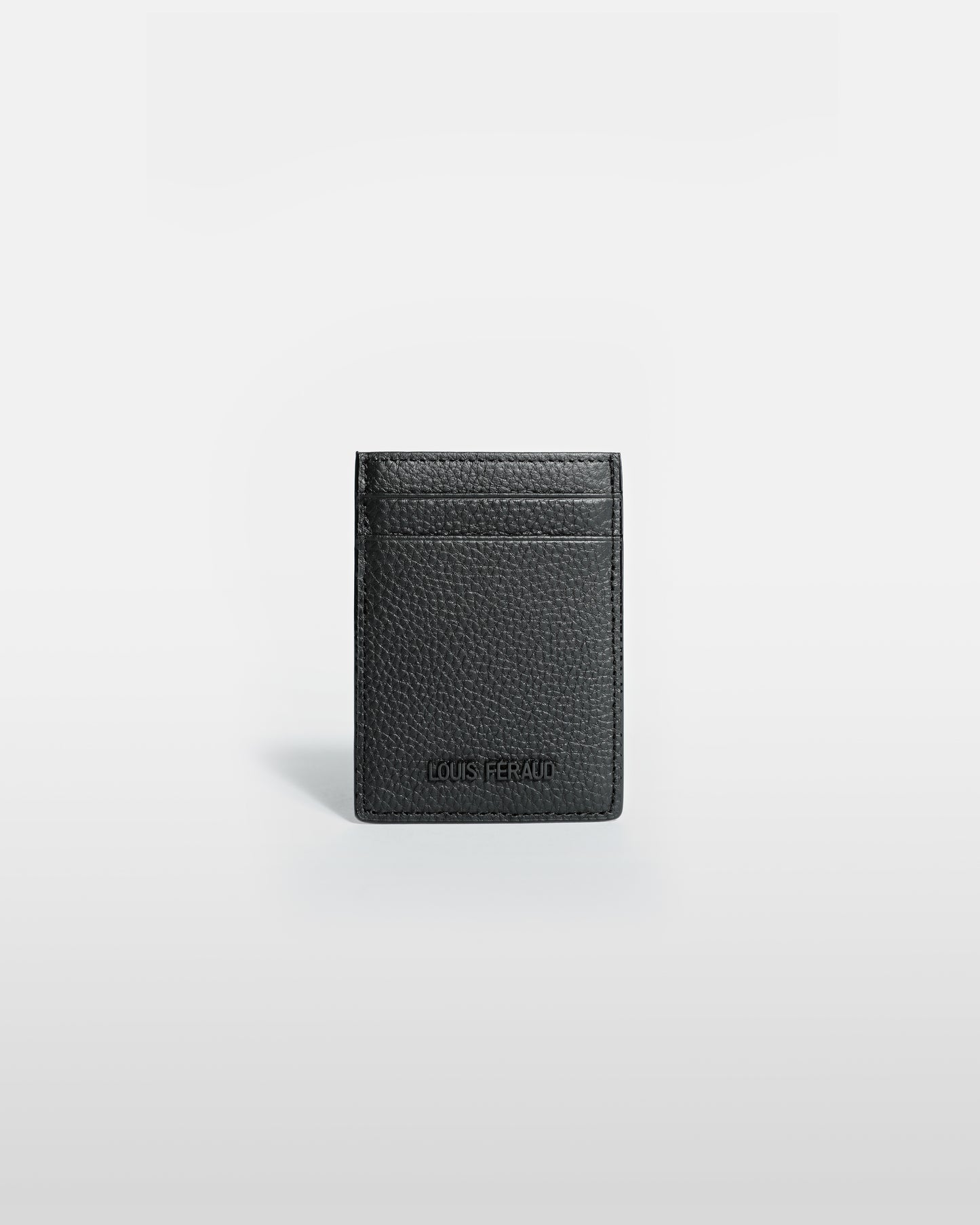 Pebbled Leather Finish Card Holder