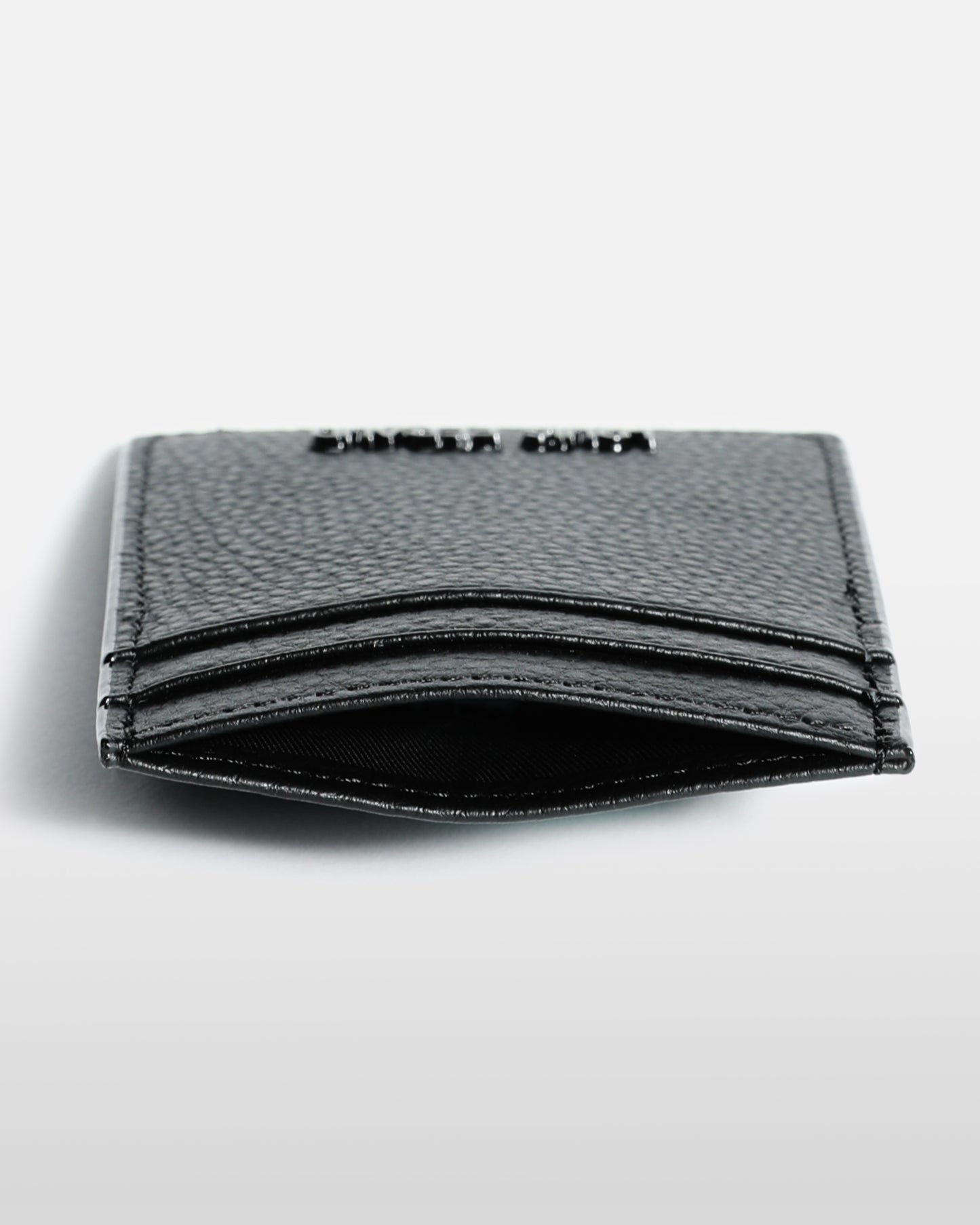 Pebbled Leather Finish Card Holder