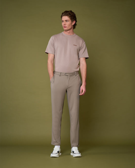 Slim Fit Scuba Trousers