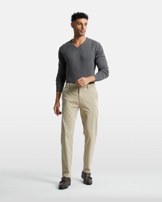 Slim Fit Subtle Dyed Chinos