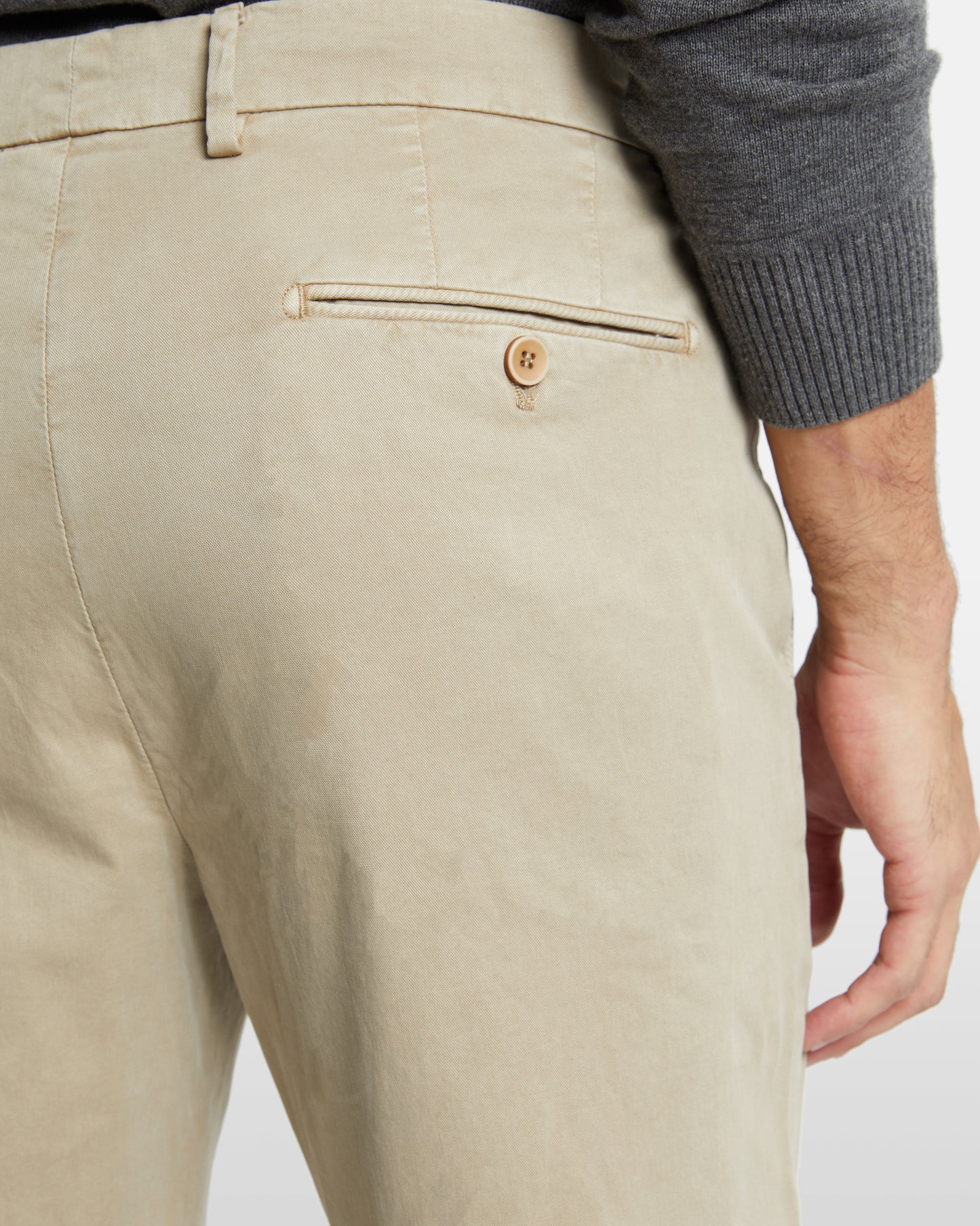 Slim Fit Subtle Dyed Chinos