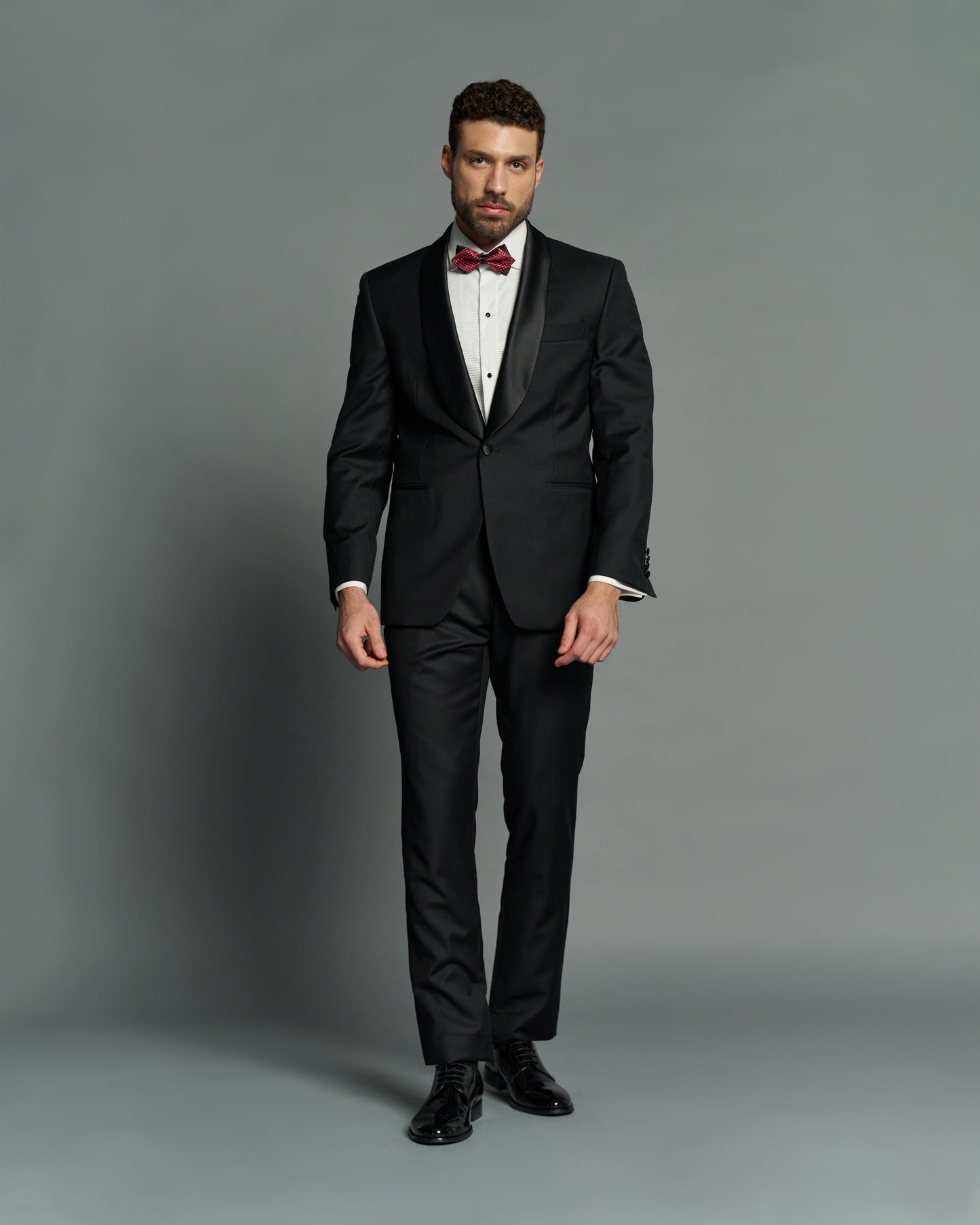 Monochrome Tuxedo Suit