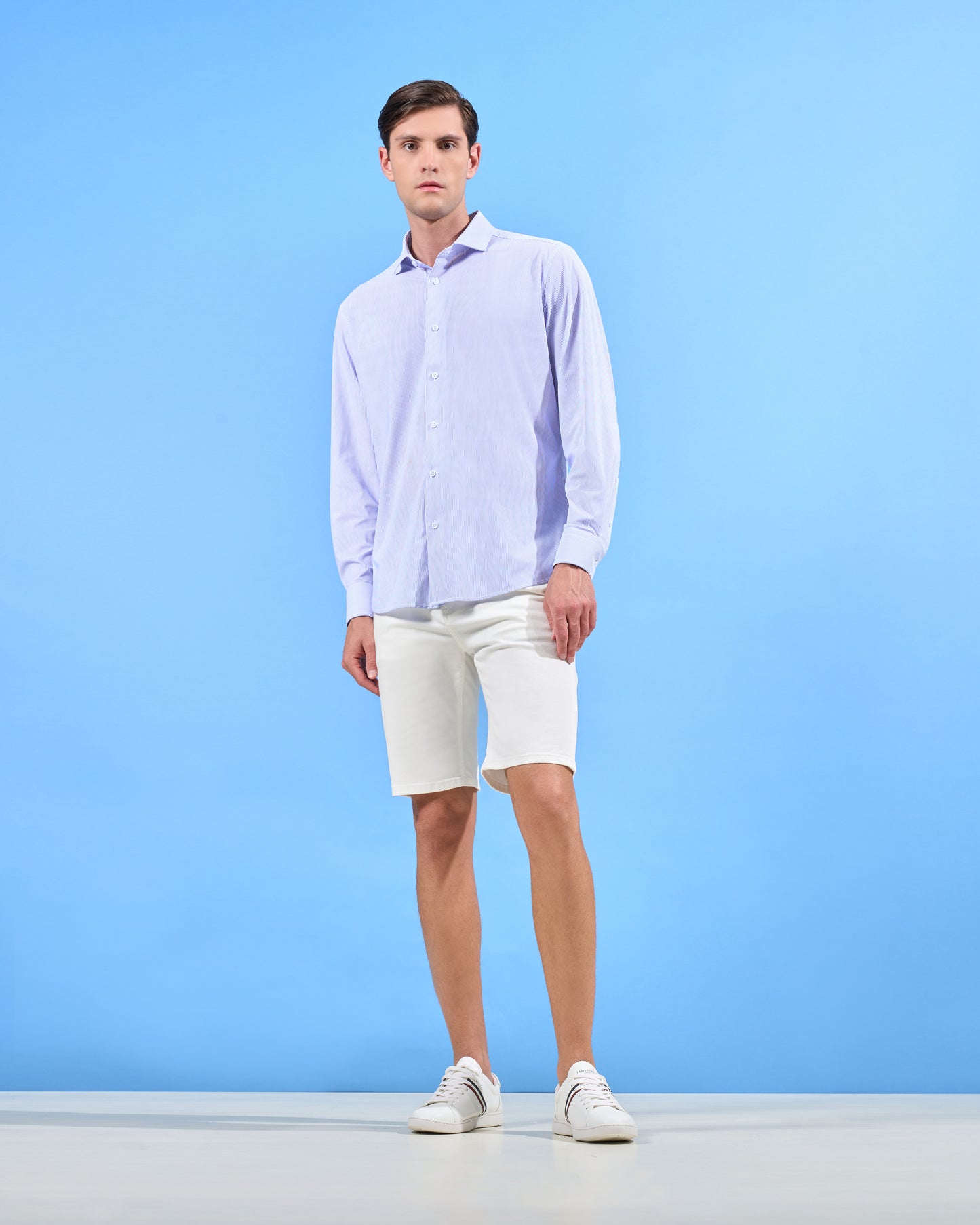Striped Knitted Casual Shirt
