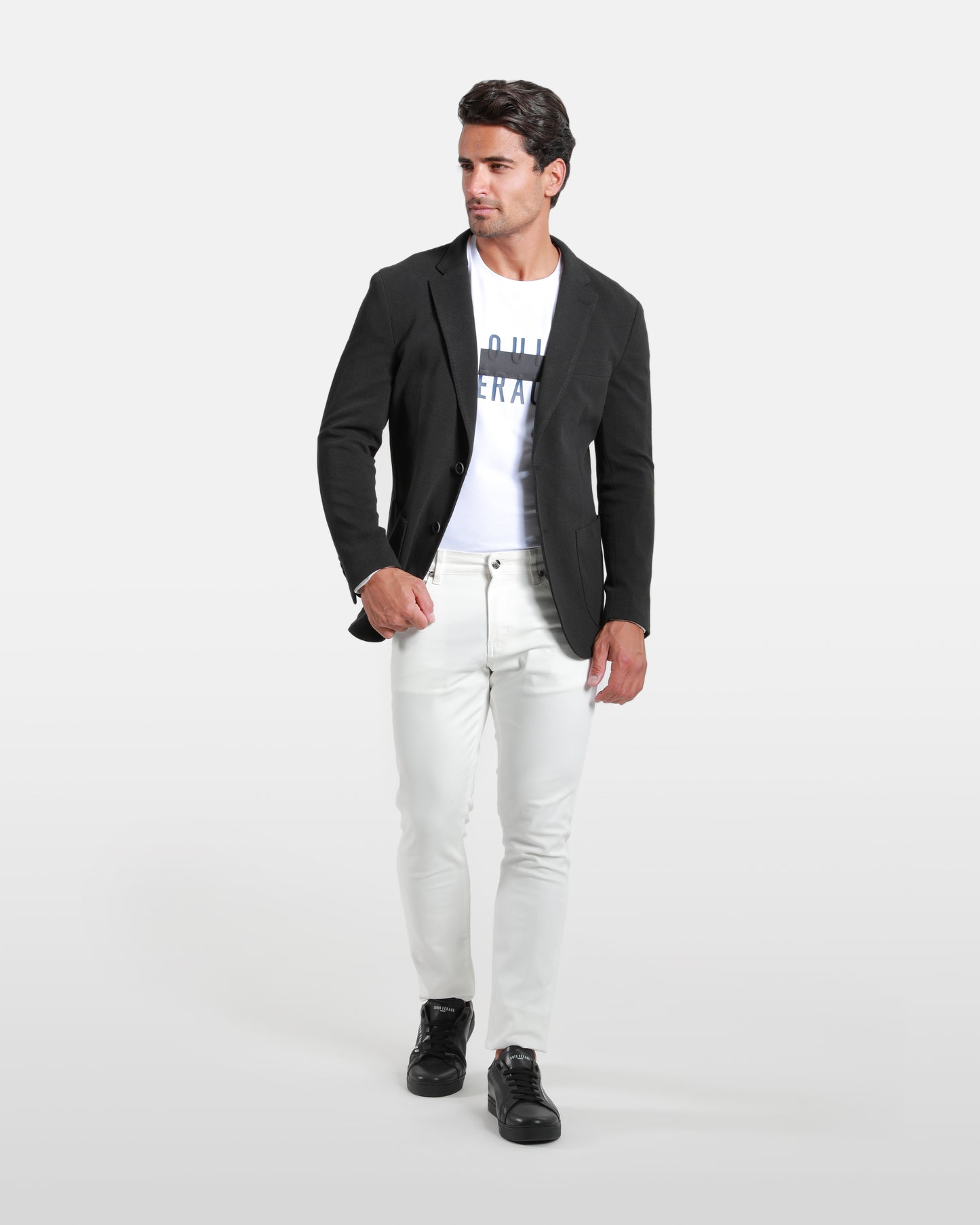 Slim Fit Textured Suit Jacket