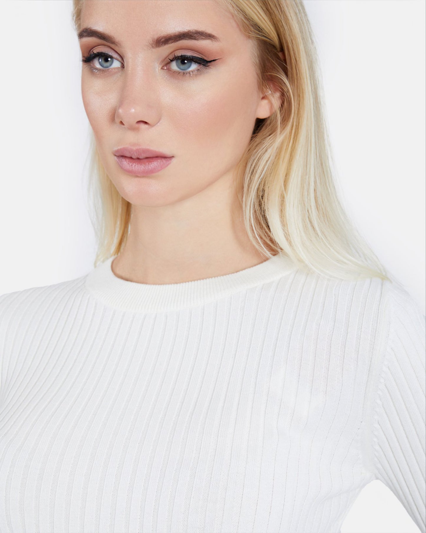 Ribbed Long Sleeve Top