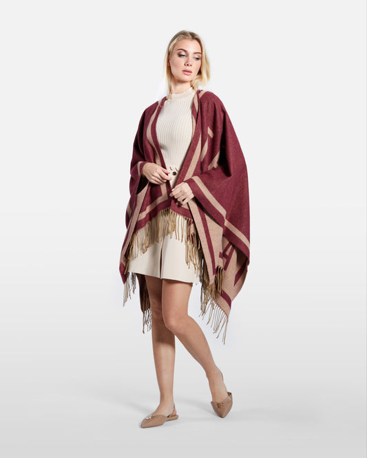 Brand Detailed Poncho