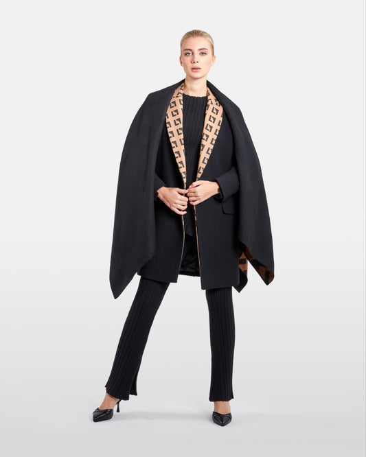 Patterned Inner Coat