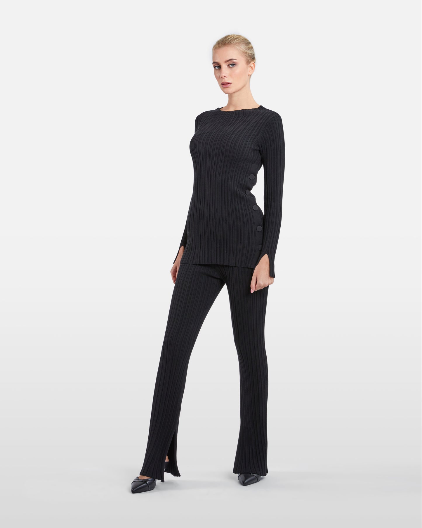 Ribbed Trouser