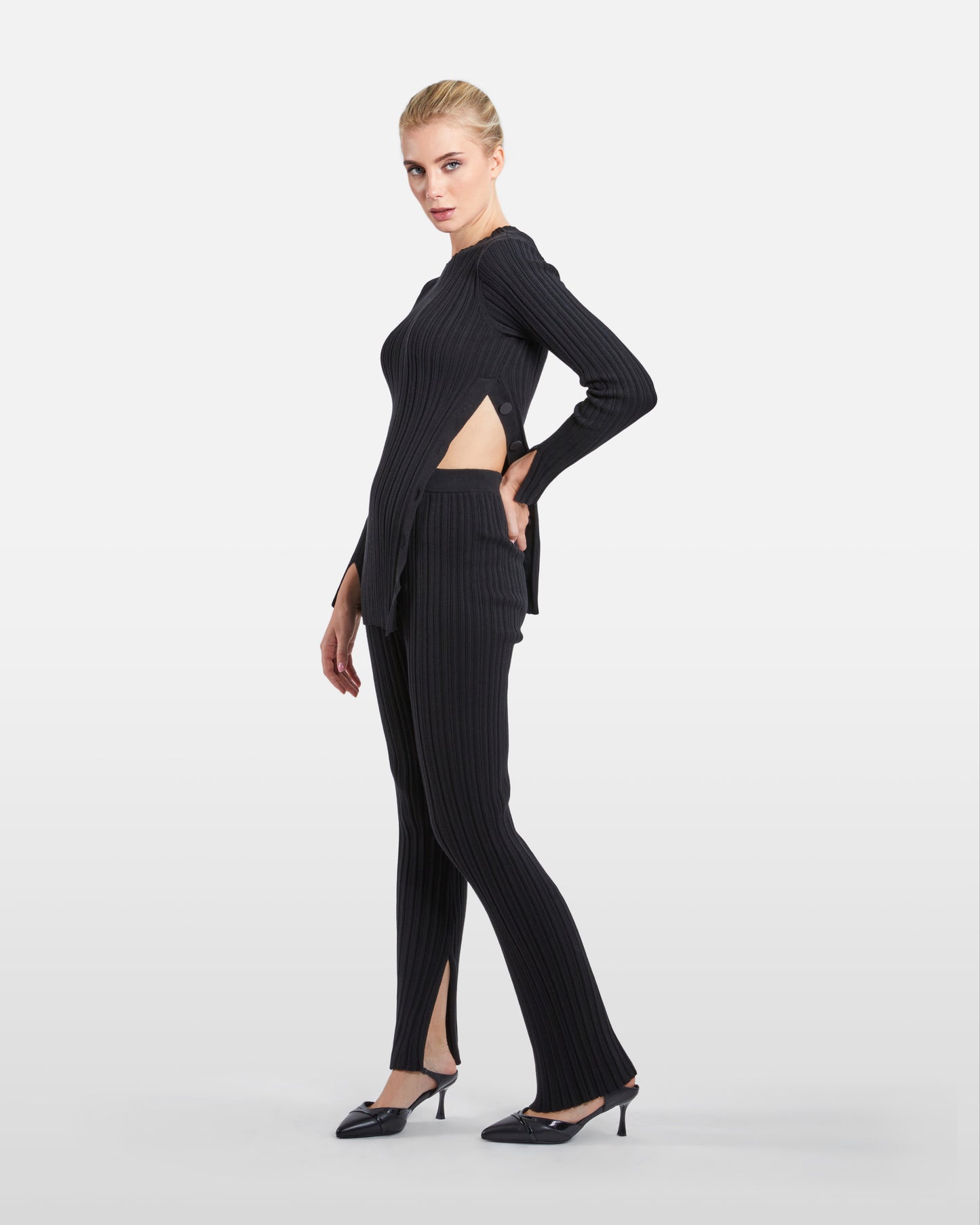 Ribbed Trouser